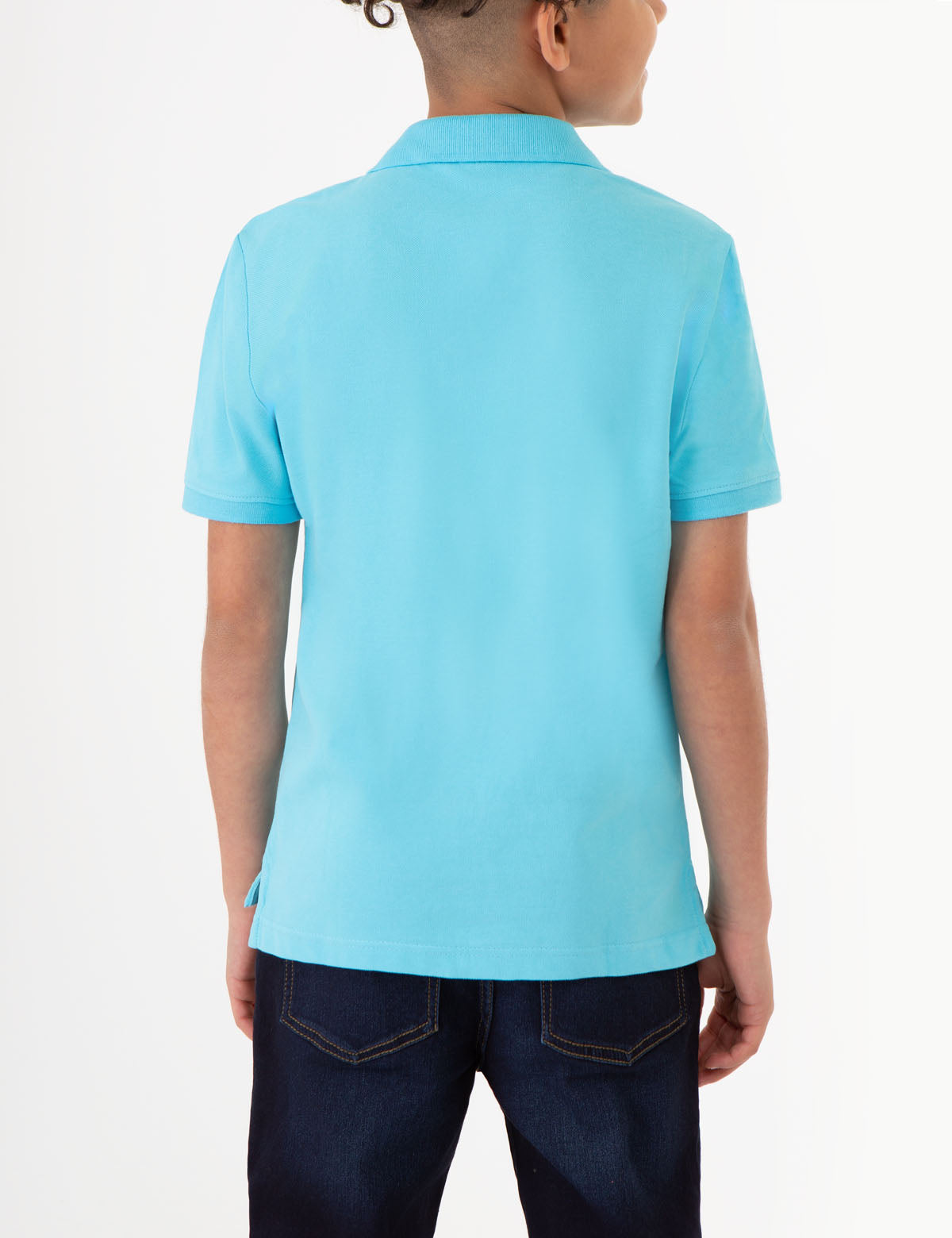 Boys Pique Polo Shirt | Breathable & Comfortable