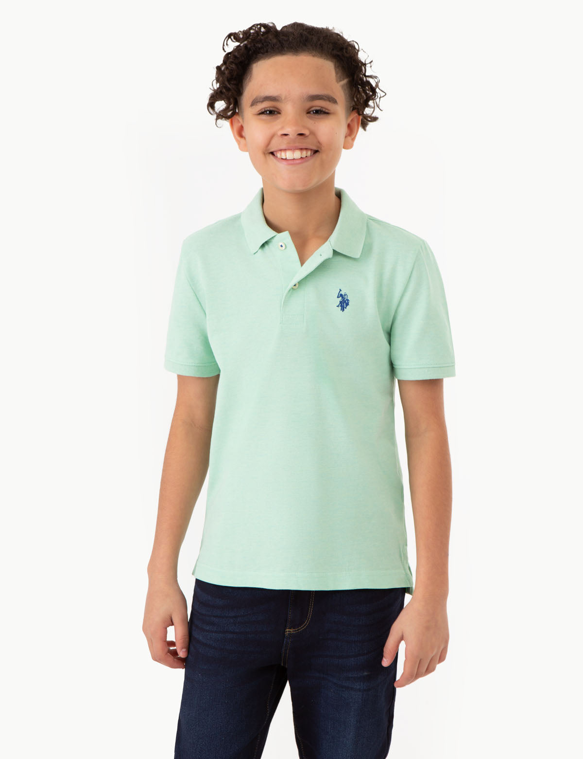 Boys Pique Polo Shirt | Breathable & Comfortable