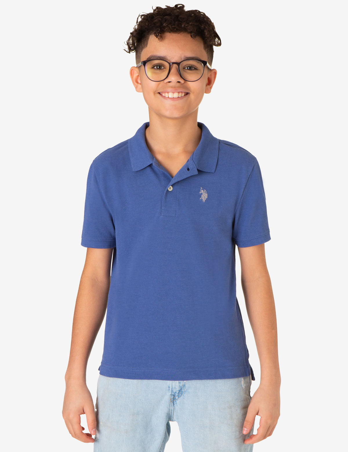 Boys Pique Polo Shirt | Breathable & Comfortable