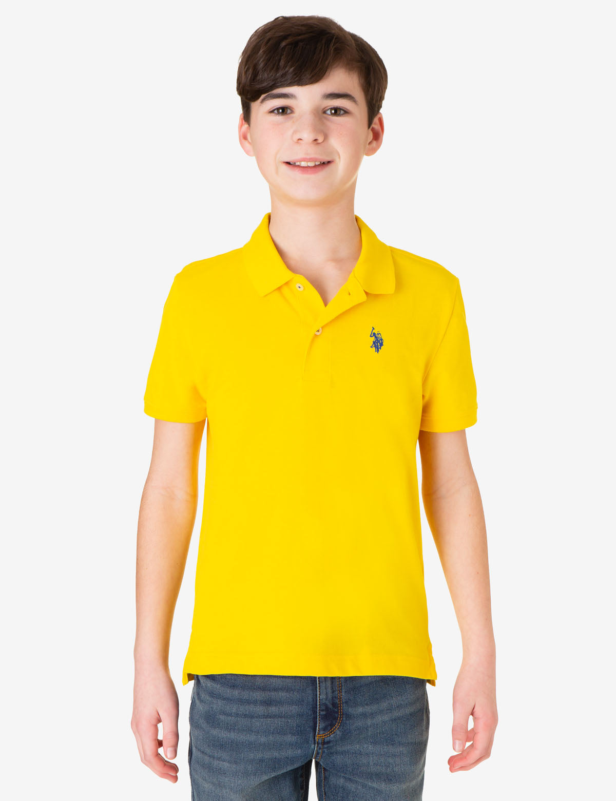 Boys Pique Polo Shirt | Breathable & Comfortable