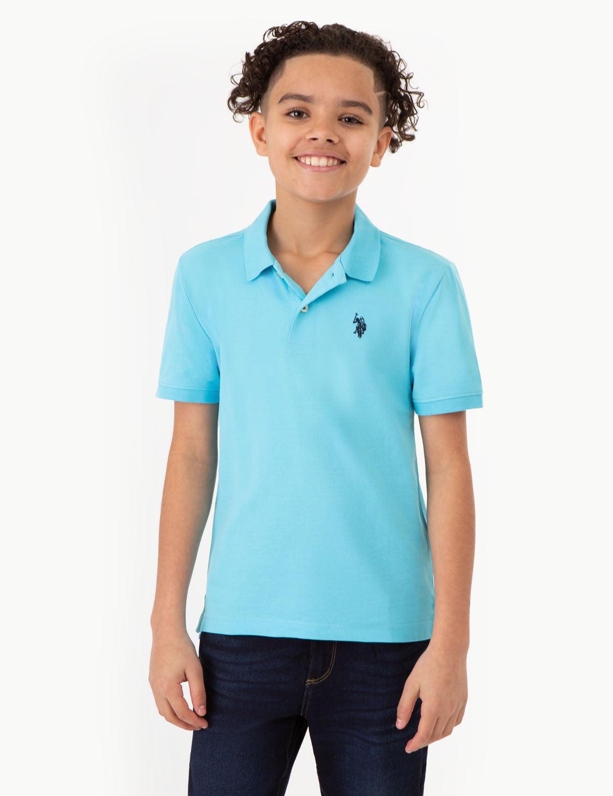 Boys Pique Polo Shirt | Breathable & Comfortable