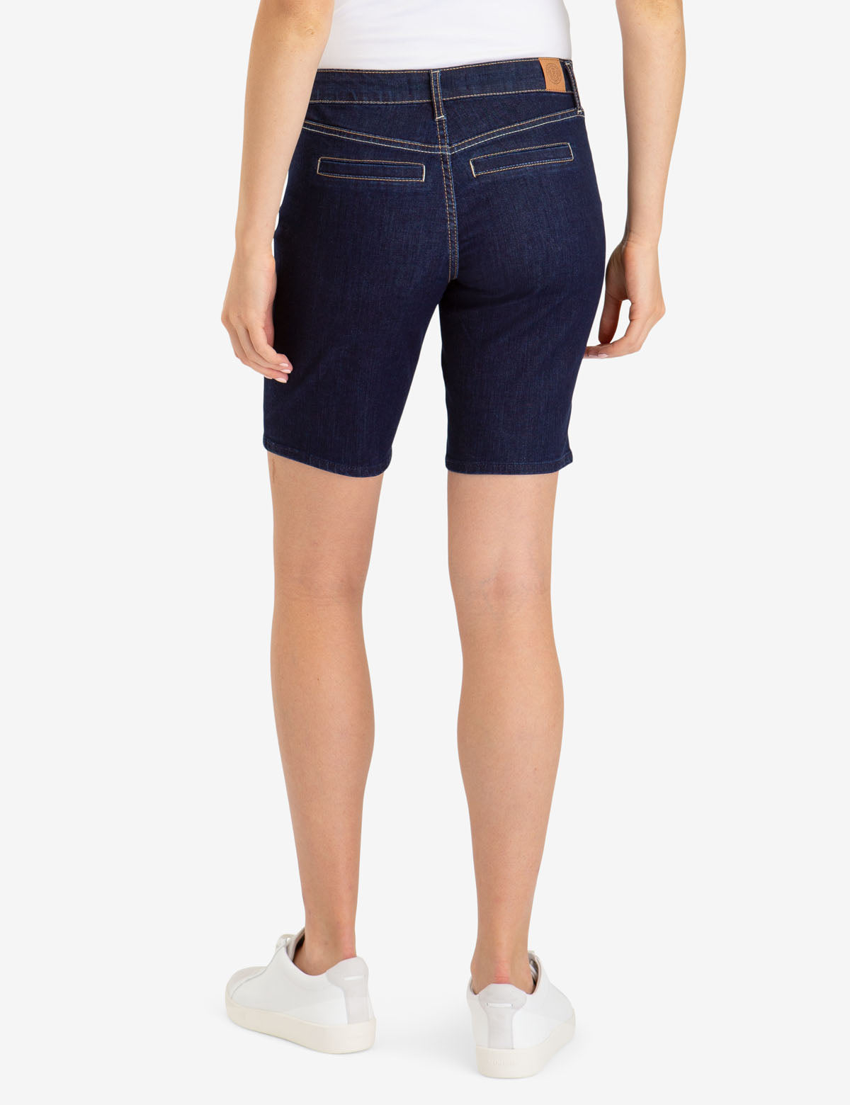 Stretch Denim Chino Shorts for Men | 9" Inseam & Eco-Friendly Fabric