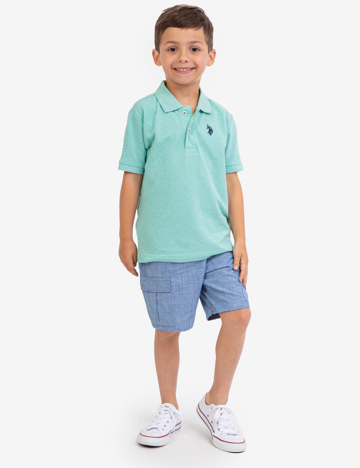Boys Pique Polo Shirt | Breathable & Comfortable