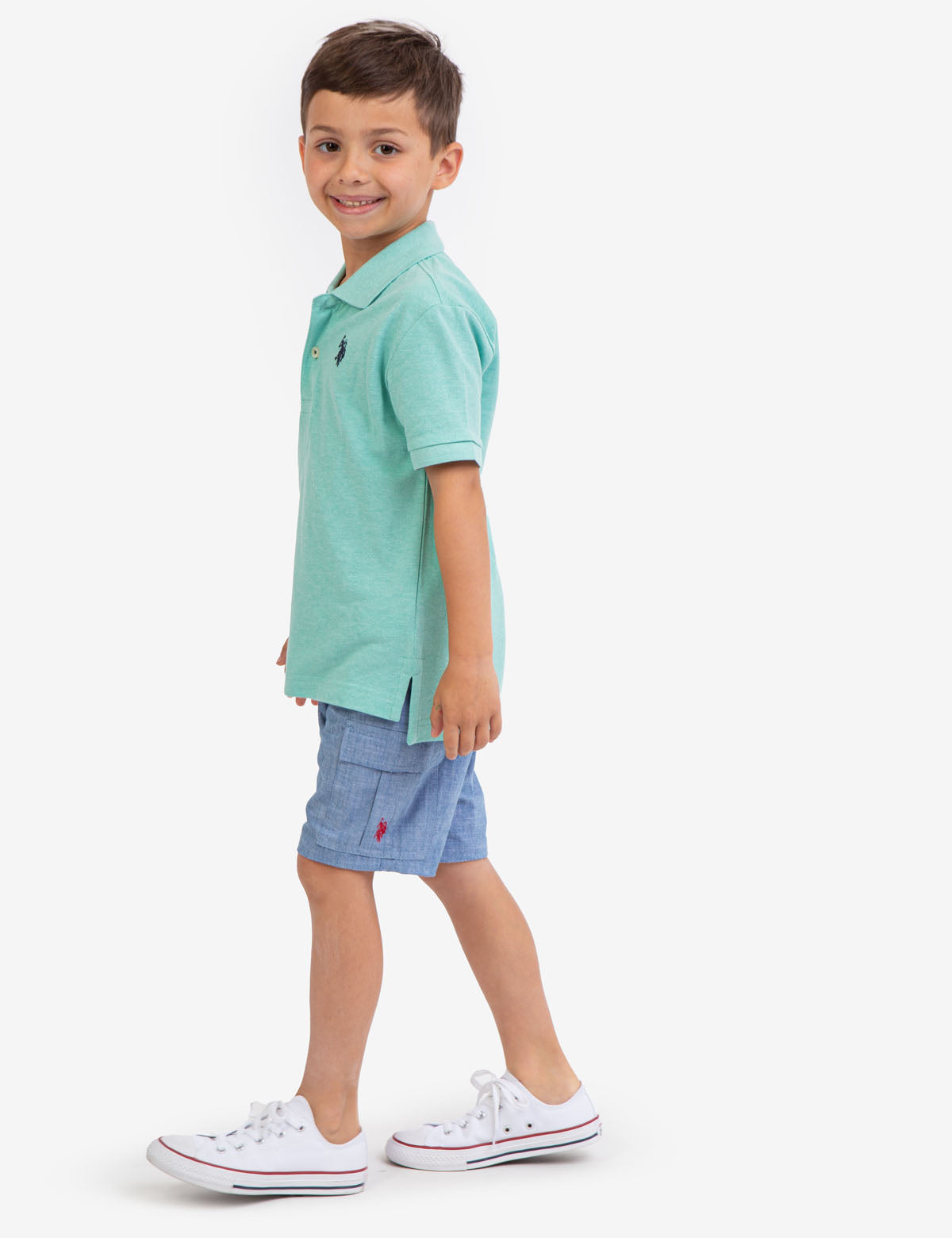 Boys Pique Polo Shirt | Breathable & Comfortable