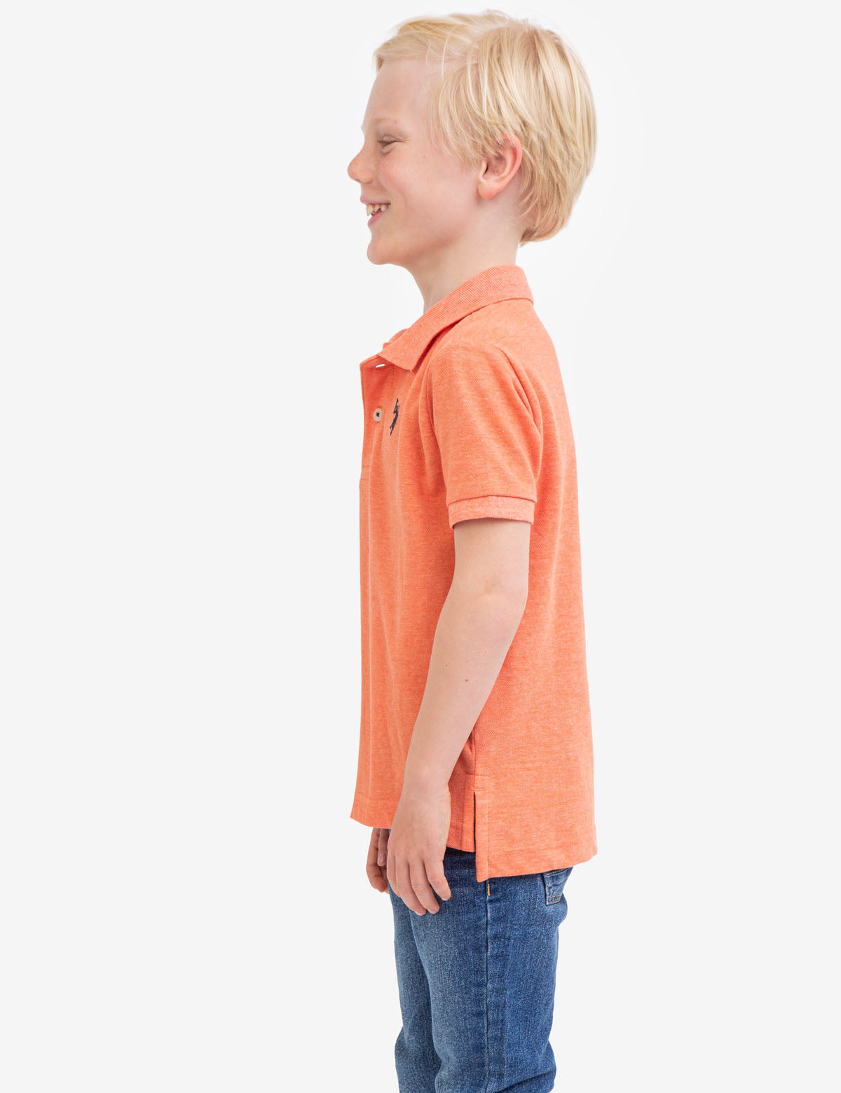 Boys Pique Polo Shirt | Breathable & Comfortable