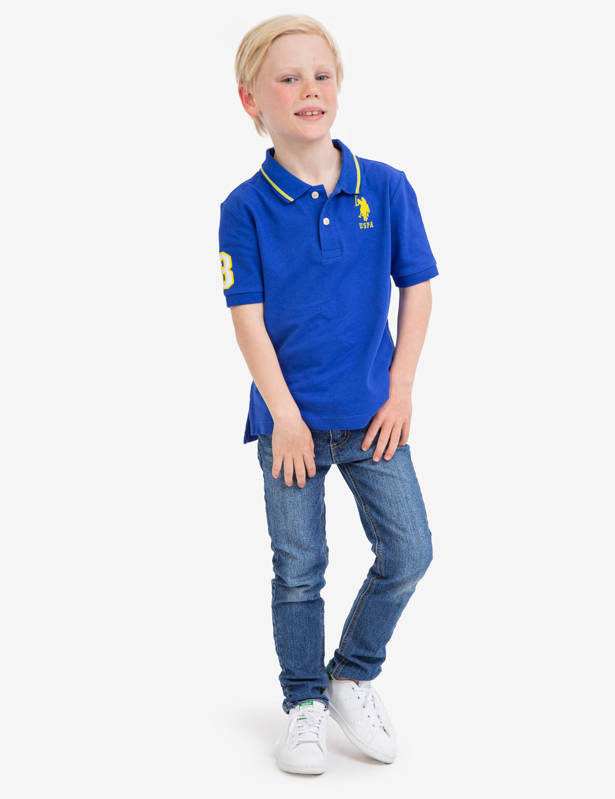 Boys Pique Polo Shirt | Breathable & Comfortable