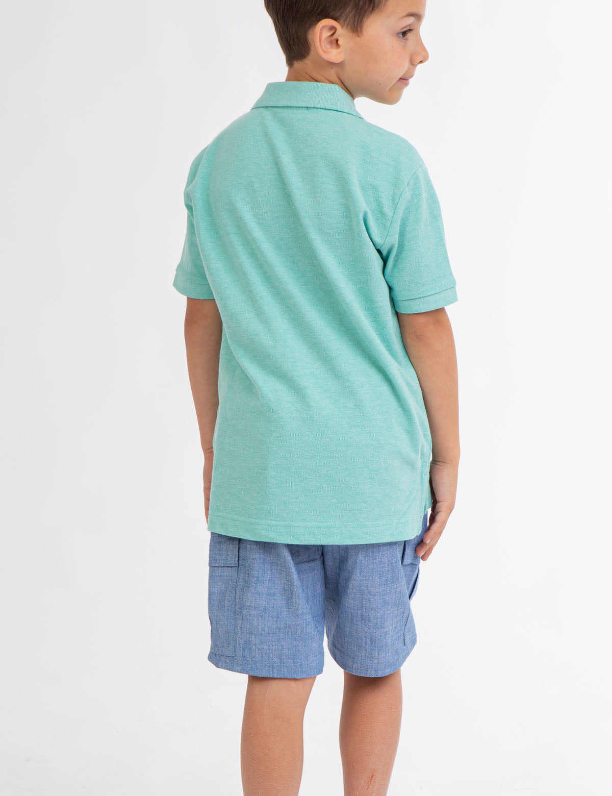 Boys Pique Polo Shirt | Breathable & Comfortable