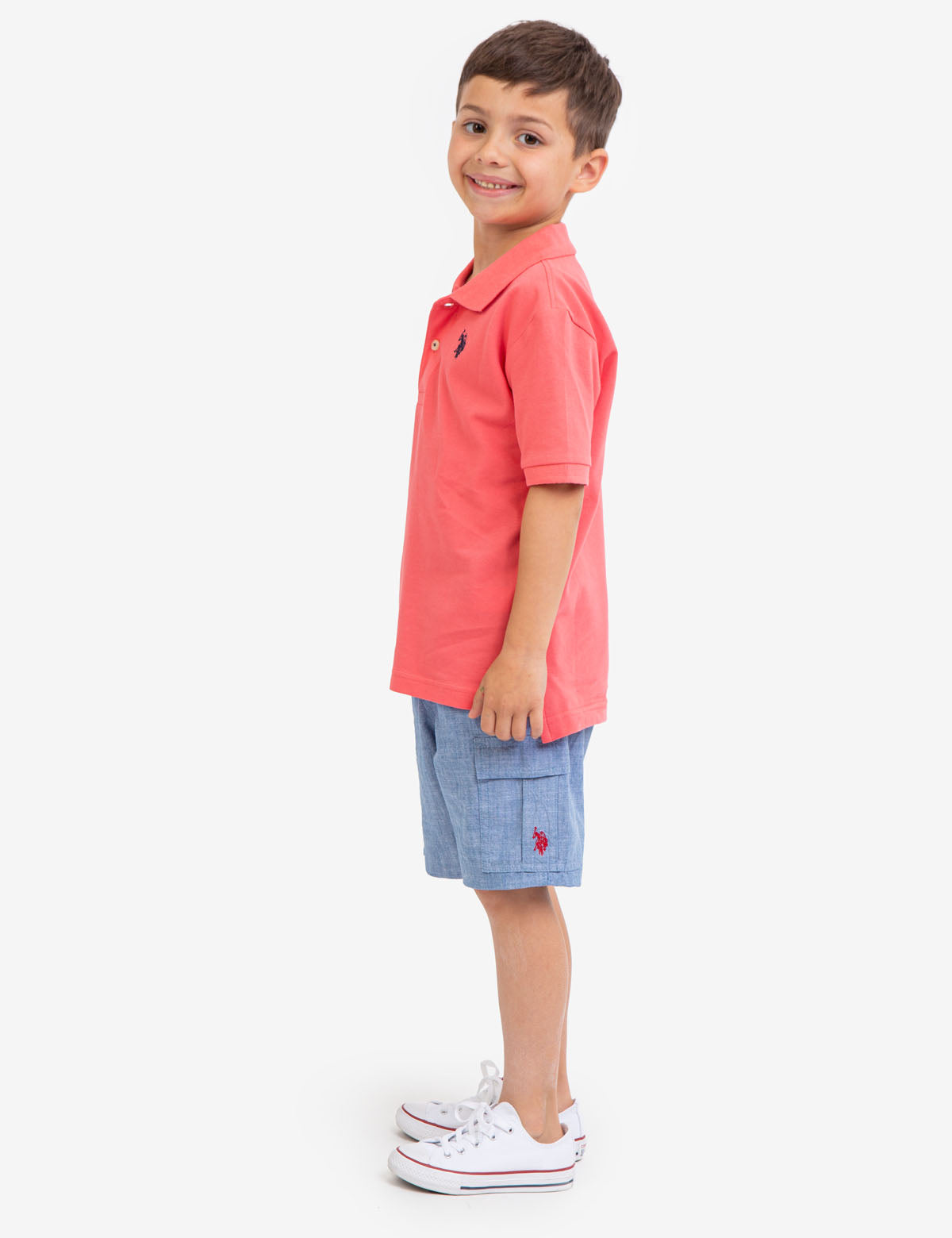 Boys Pique Polo Shirt | Breathable & Comfortable