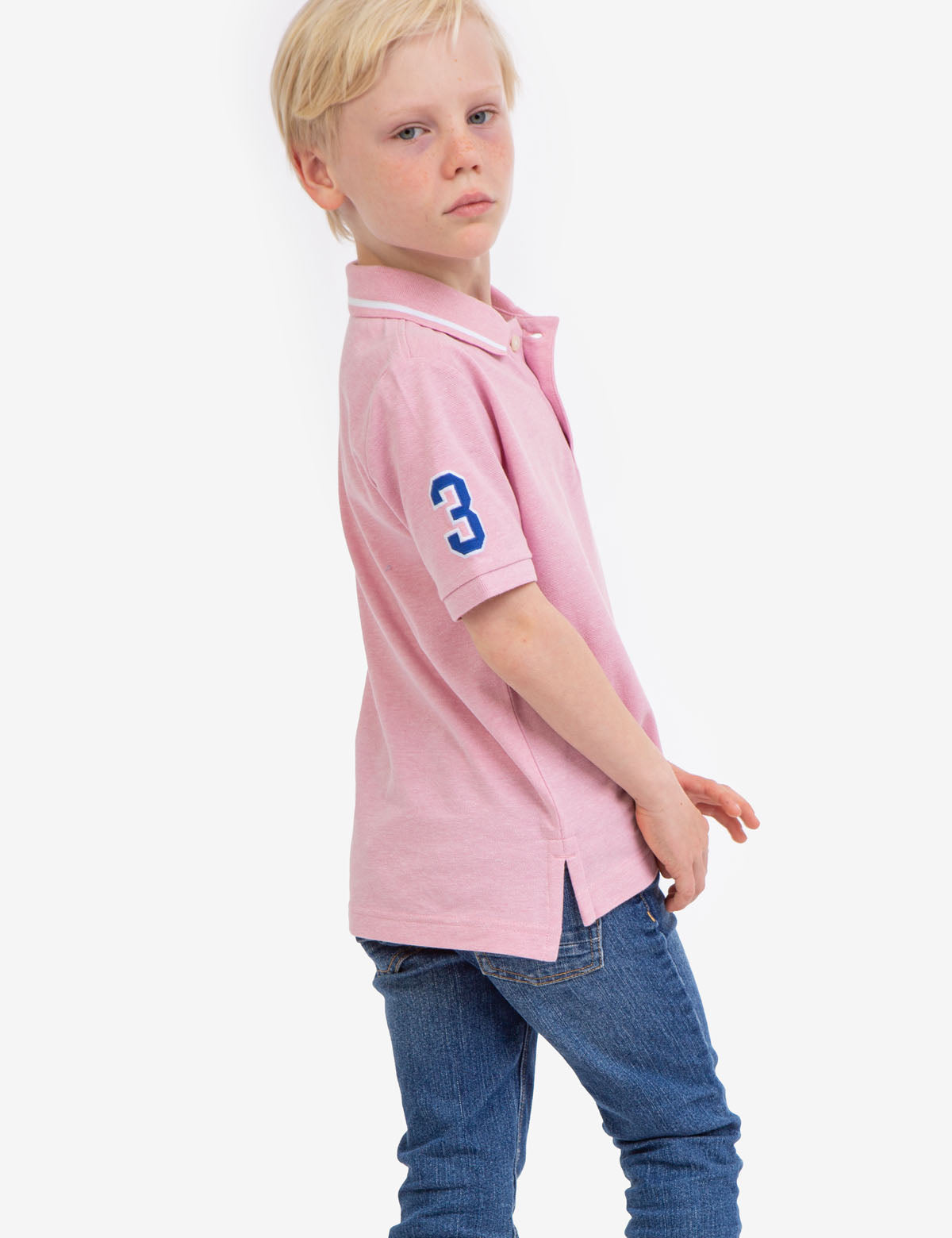 Boys Pique Polo Shirt | Breathable & Comfortable