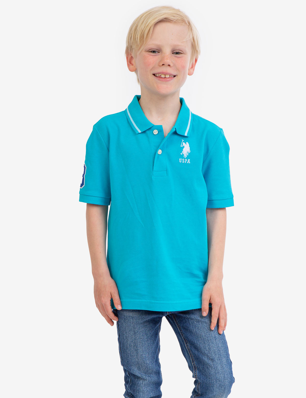 Boys Pique Polo Shirt | Breathable & Comfortable