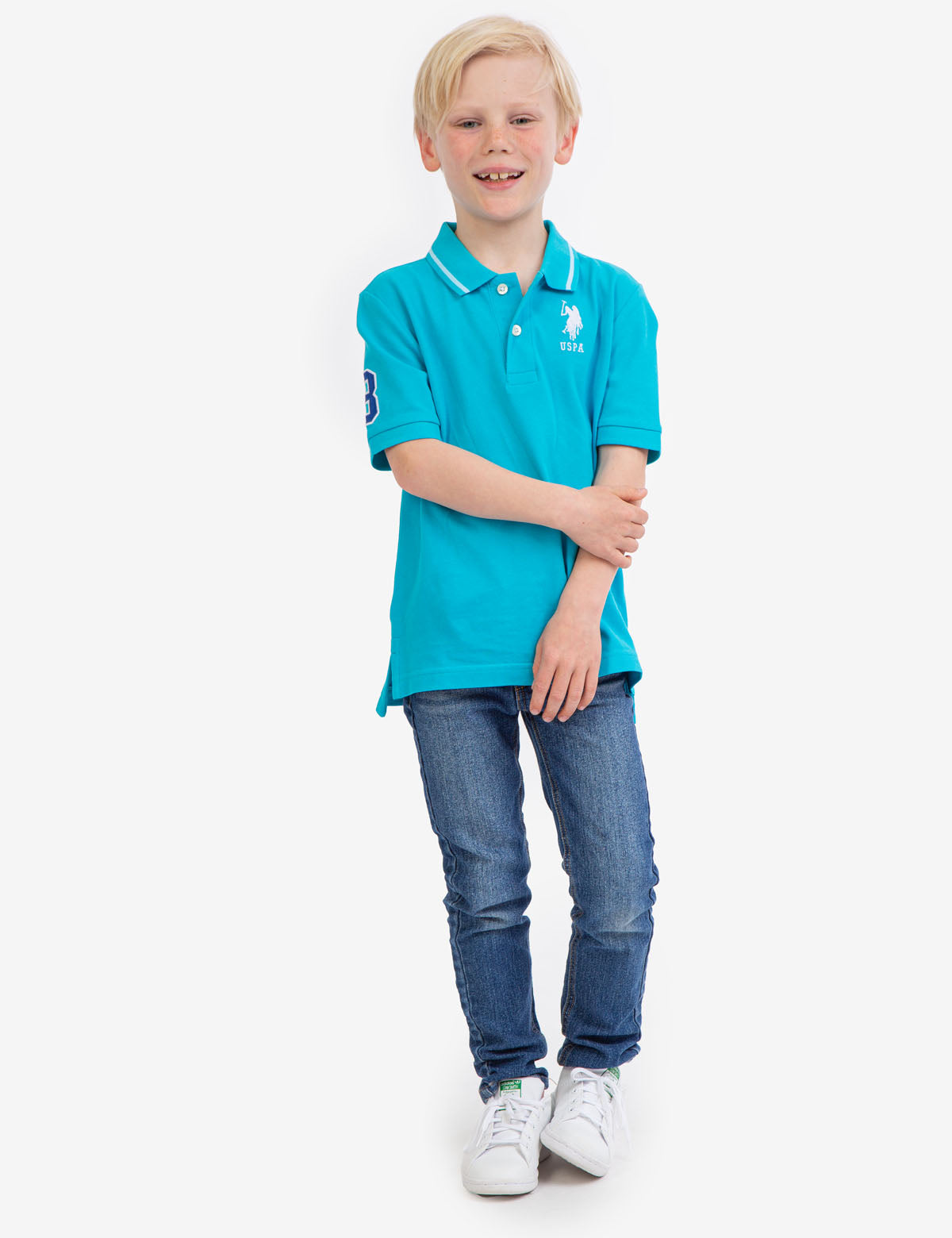 Boys Pique Polo Shirt | Breathable & Comfortable