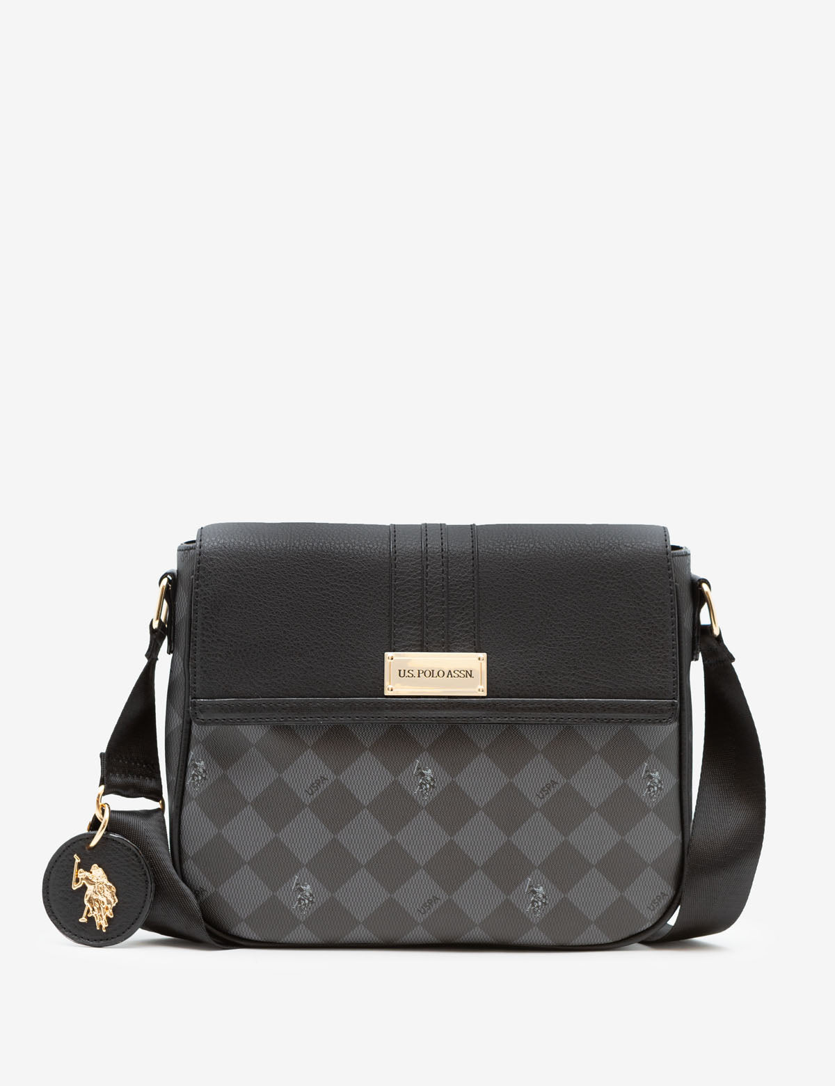 Messenger Crossbody Bag with Adjustable Strap & Snap Flap | U.S. Polo Assn.