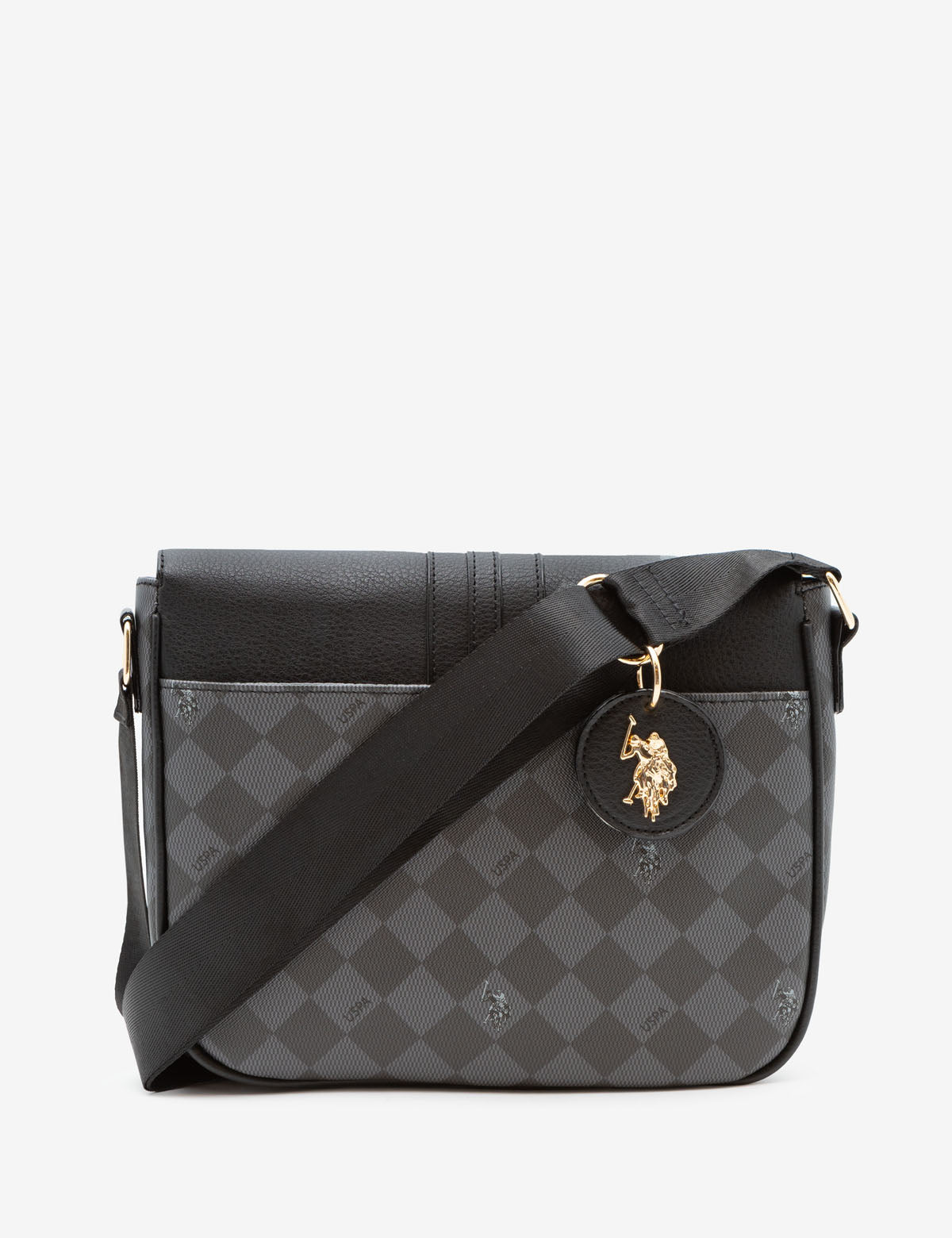 Messenger Crossbody Bag with Adjustable Strap & Snap Flap | U.S. Polo Assn.