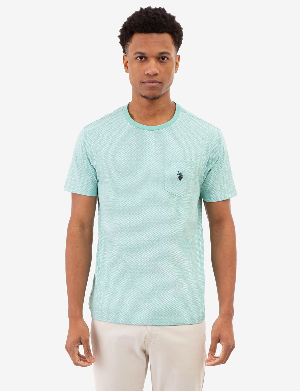 Floral Print Jersey T-Shirt with Pocket | Ditzy