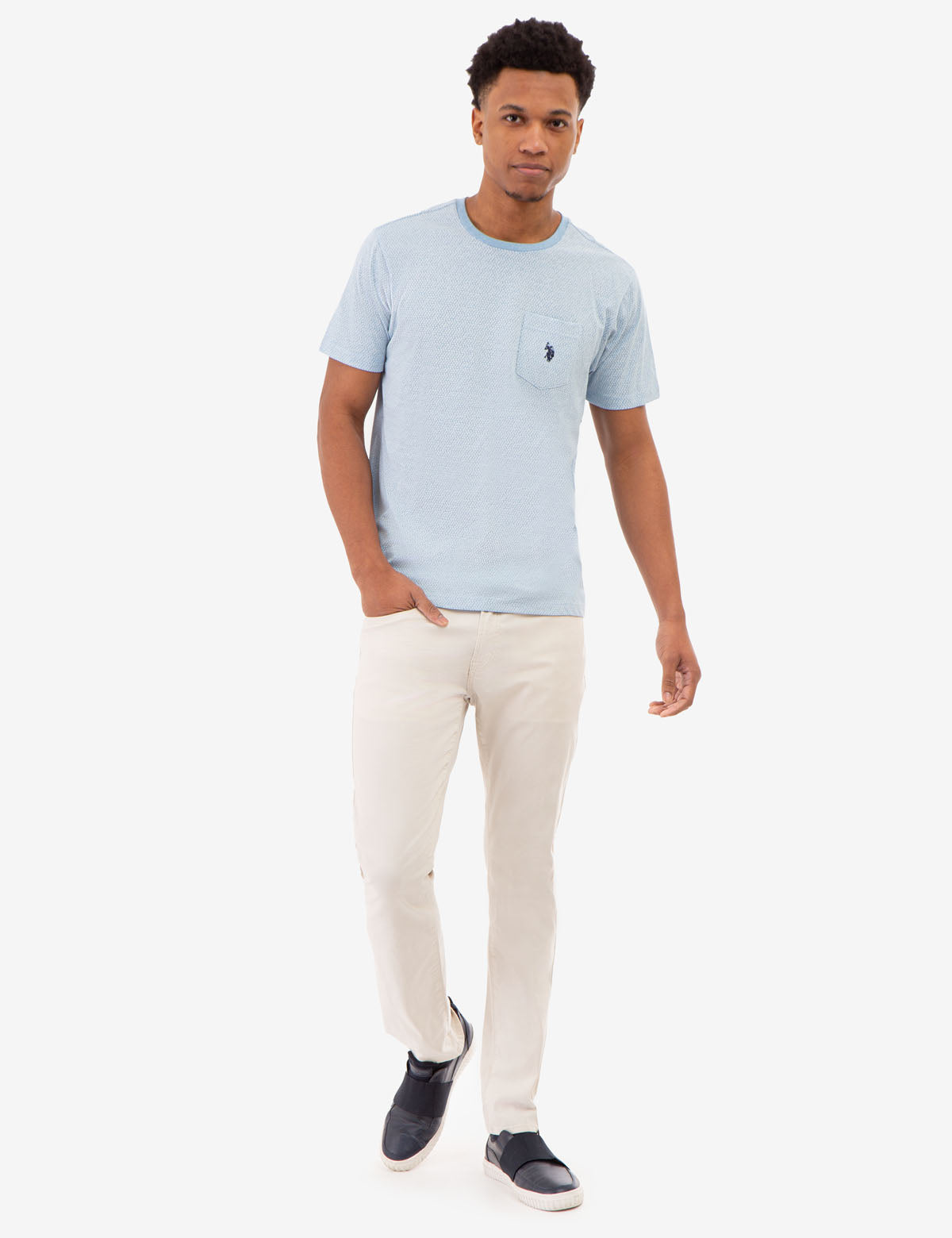 Floral Print Jersey T-Shirt with Pocket | Ditzy