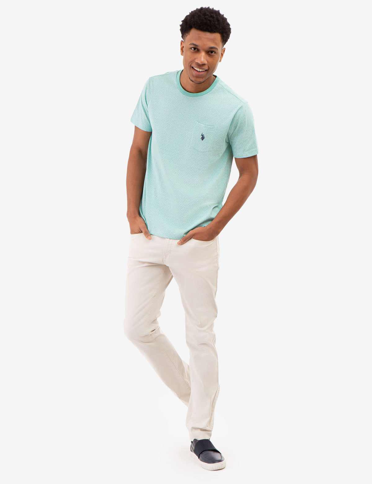 Floral Print Jersey T-Shirt with Pocket | Ditzy