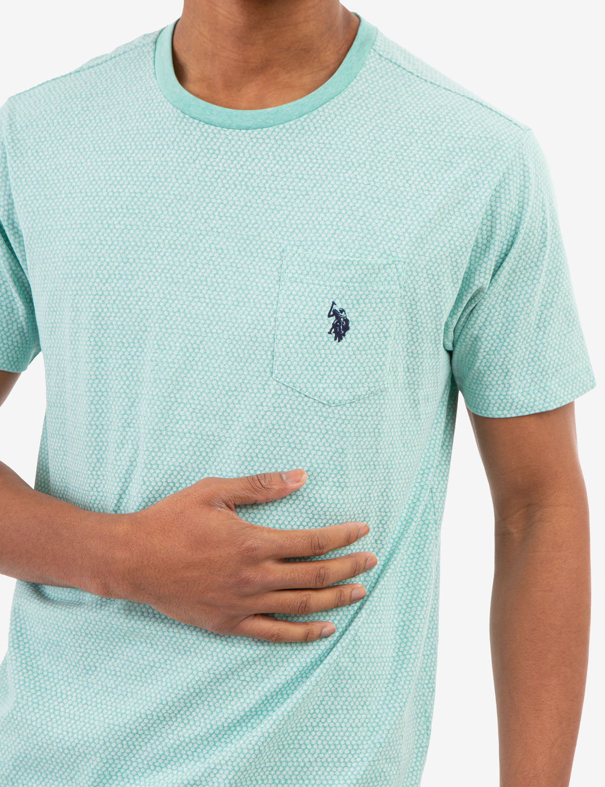 Floral Print Jersey T-Shirt with Pocket | Ditzy