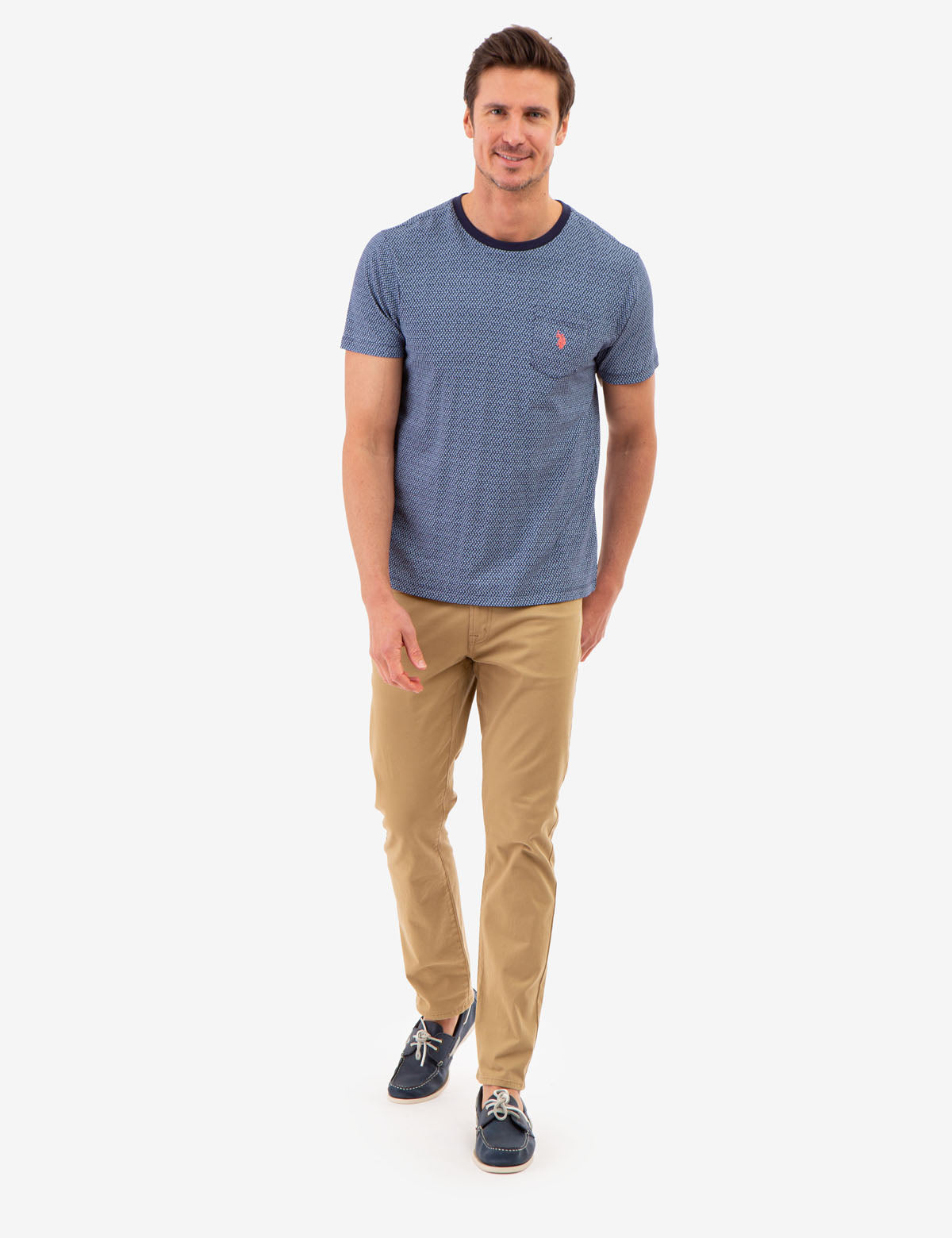 Floral Print Jersey T-Shirt with Pocket | Ditzy