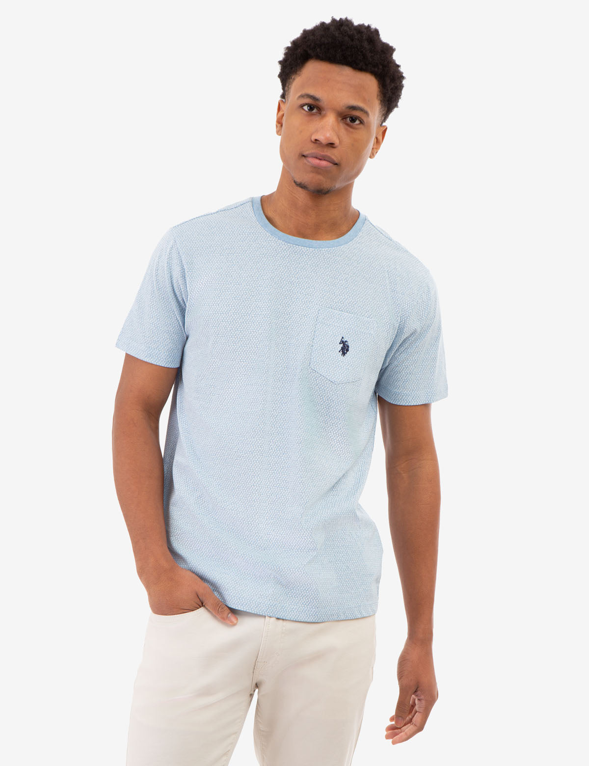 Floral Print Jersey T-Shirt with Pocket | Ditzy