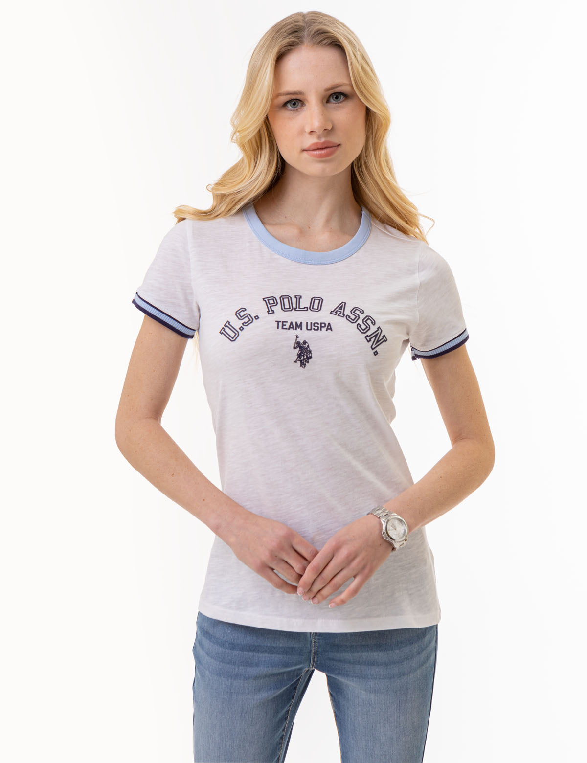 Classic Ringer T-Shirt with Dual Trim | U.S. Polo Assn.
