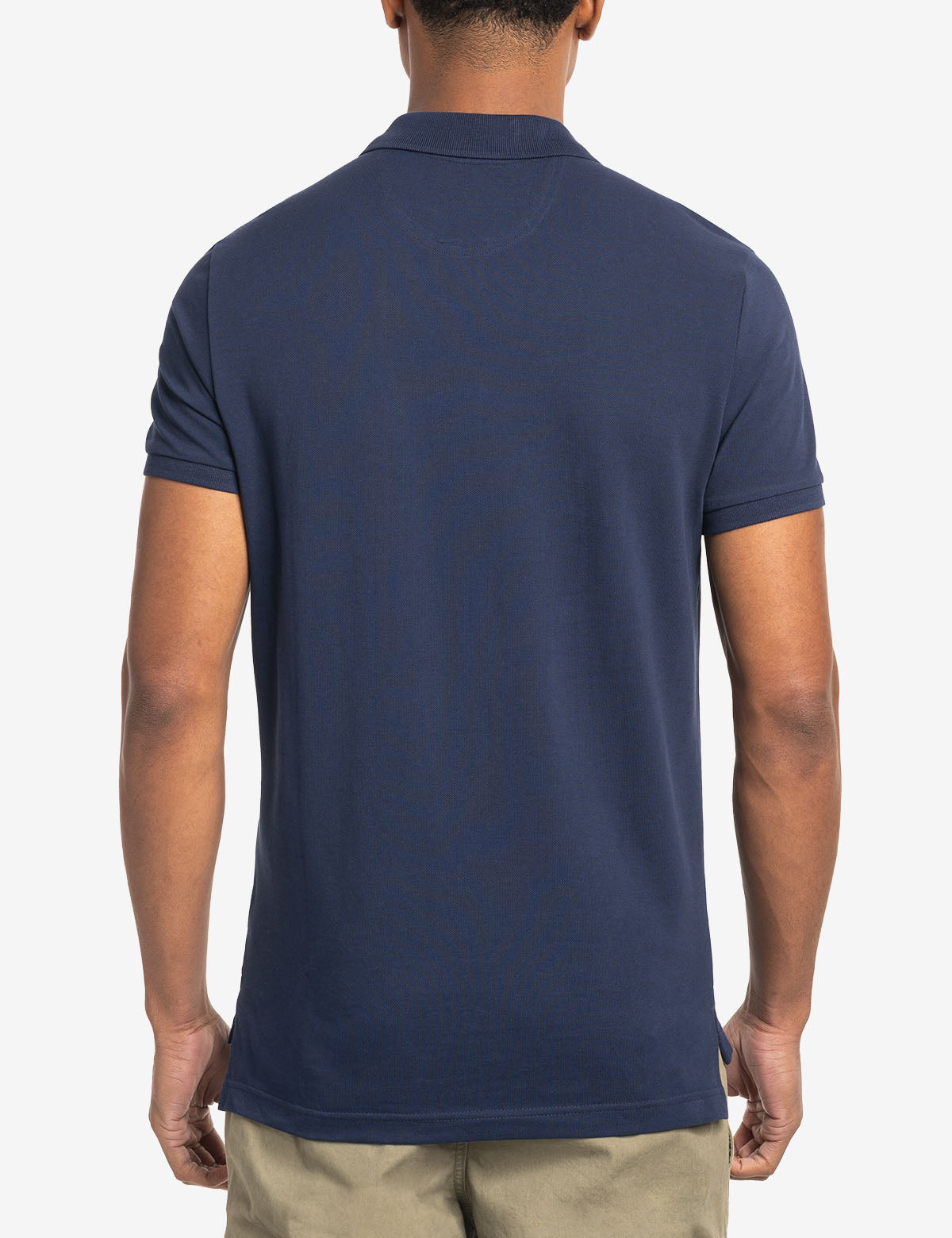 Slim Fit Cotton Polo Shirt with Classic Collar & Embroidered Logo