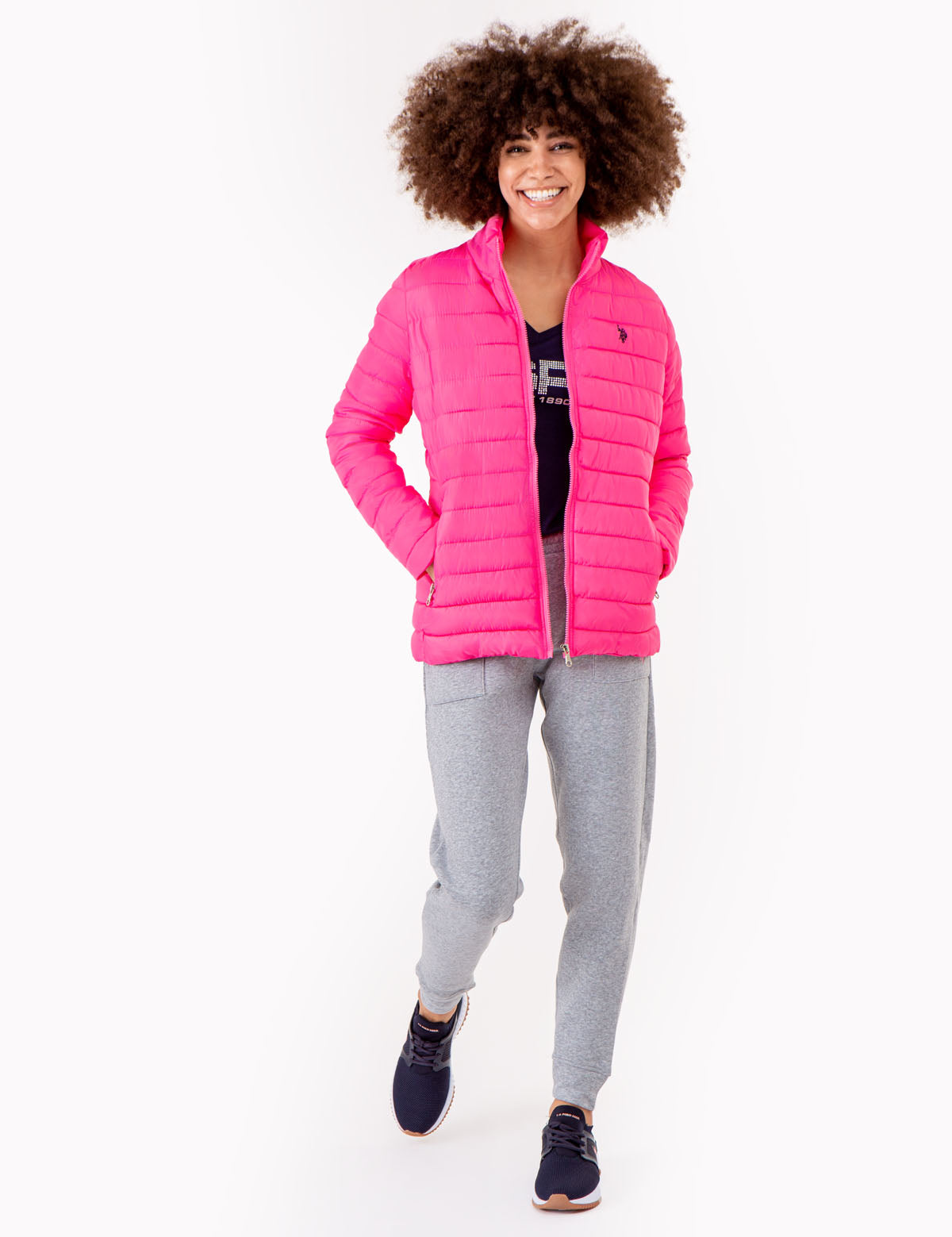 Fitted Puffer Jacket for Women & Men | Winter Coat