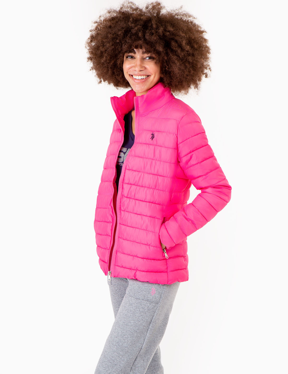 Fitted Puffer Jacket for Women & Men | Winter Coat