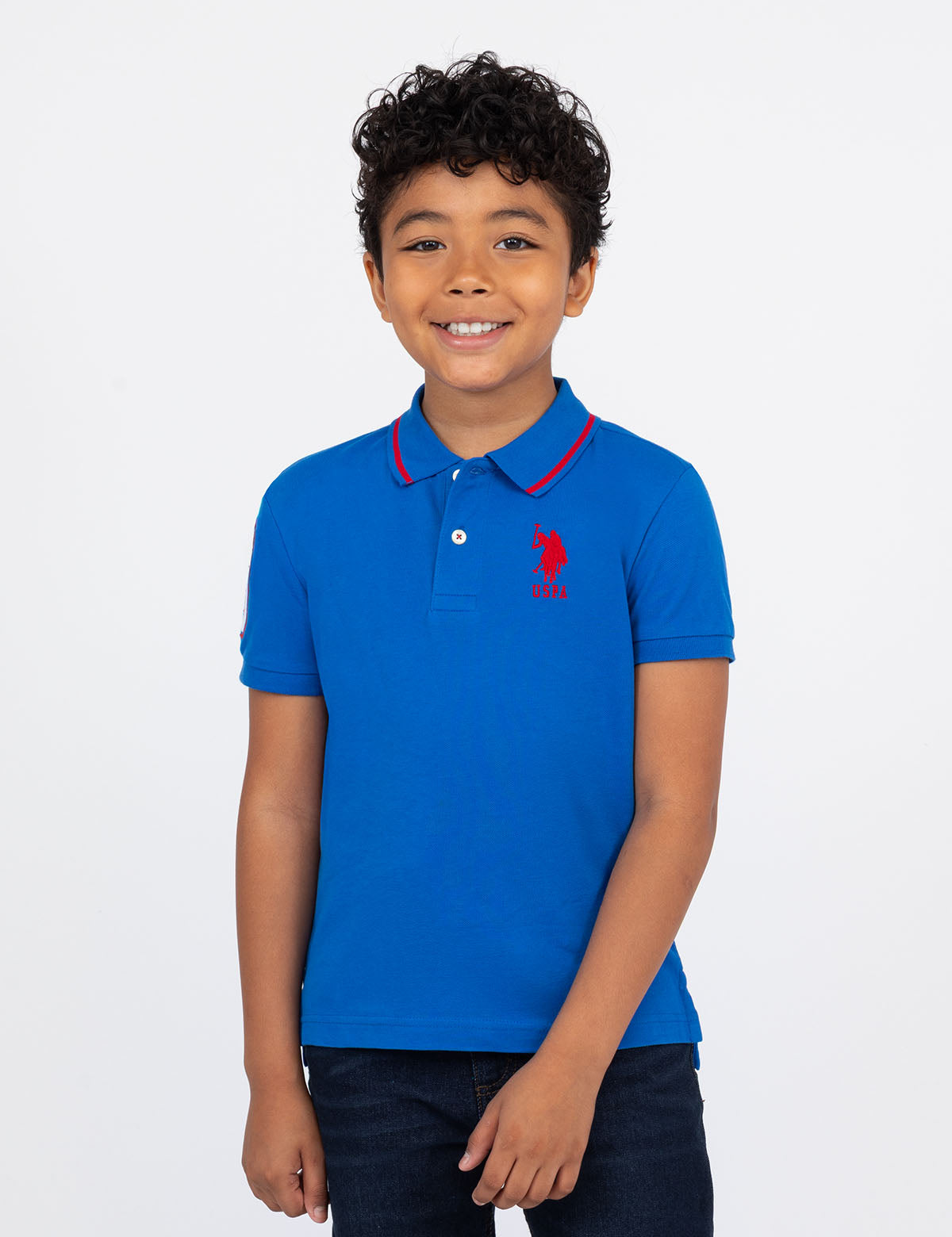 Boys Pique Polo Shirt | Breathable & Comfortable