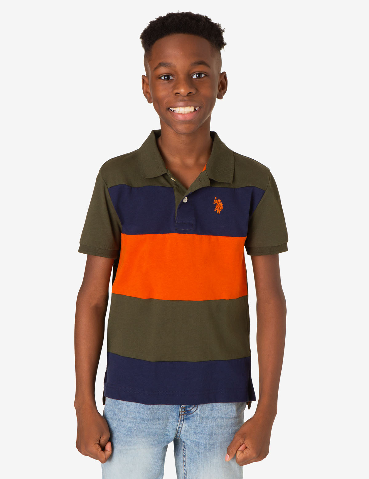 Colorblock Jersey Polo Shirt for Boys | Casual & Stylish