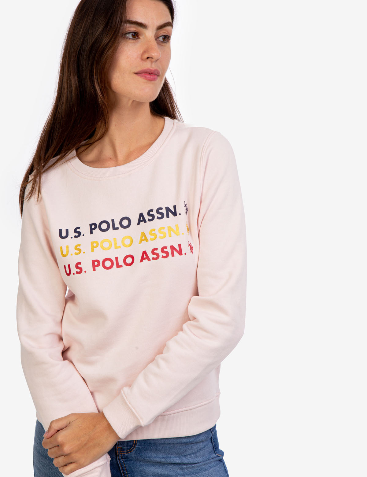 Foil Logo Crew Neck Sweatshirt | Stylish Casual Pullover