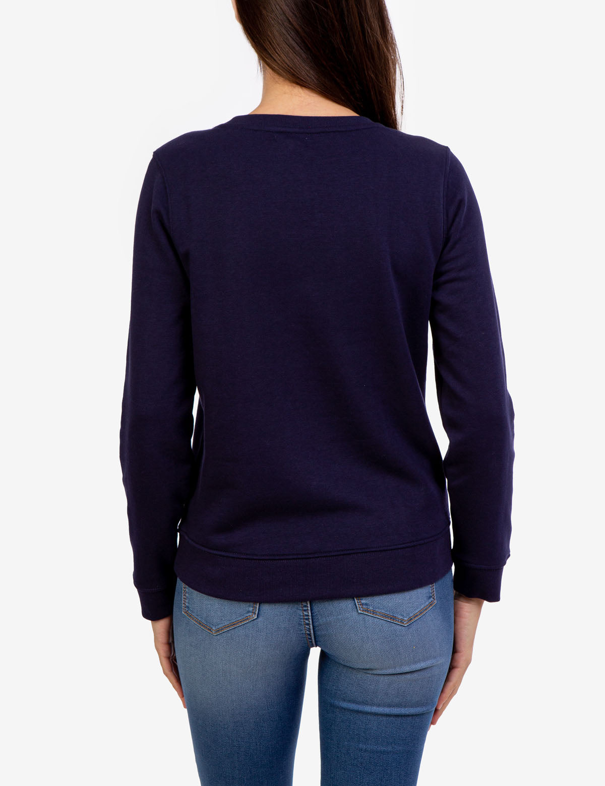 Foil Logo Crew Neck Sweatshirt | Stylish Casual Pullover