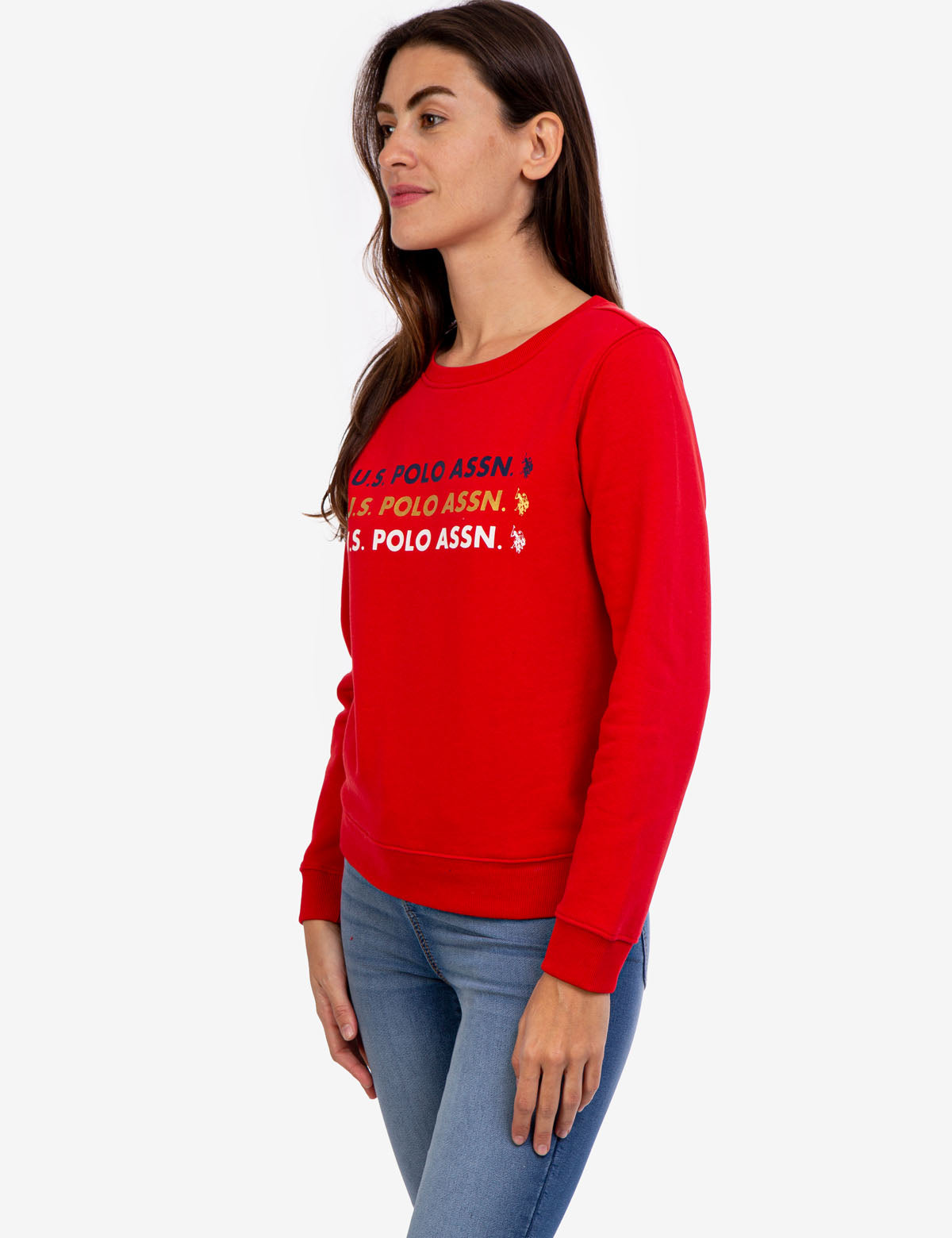 Foil Logo Crew Neck Sweatshirt | Stylish Casual Pullover