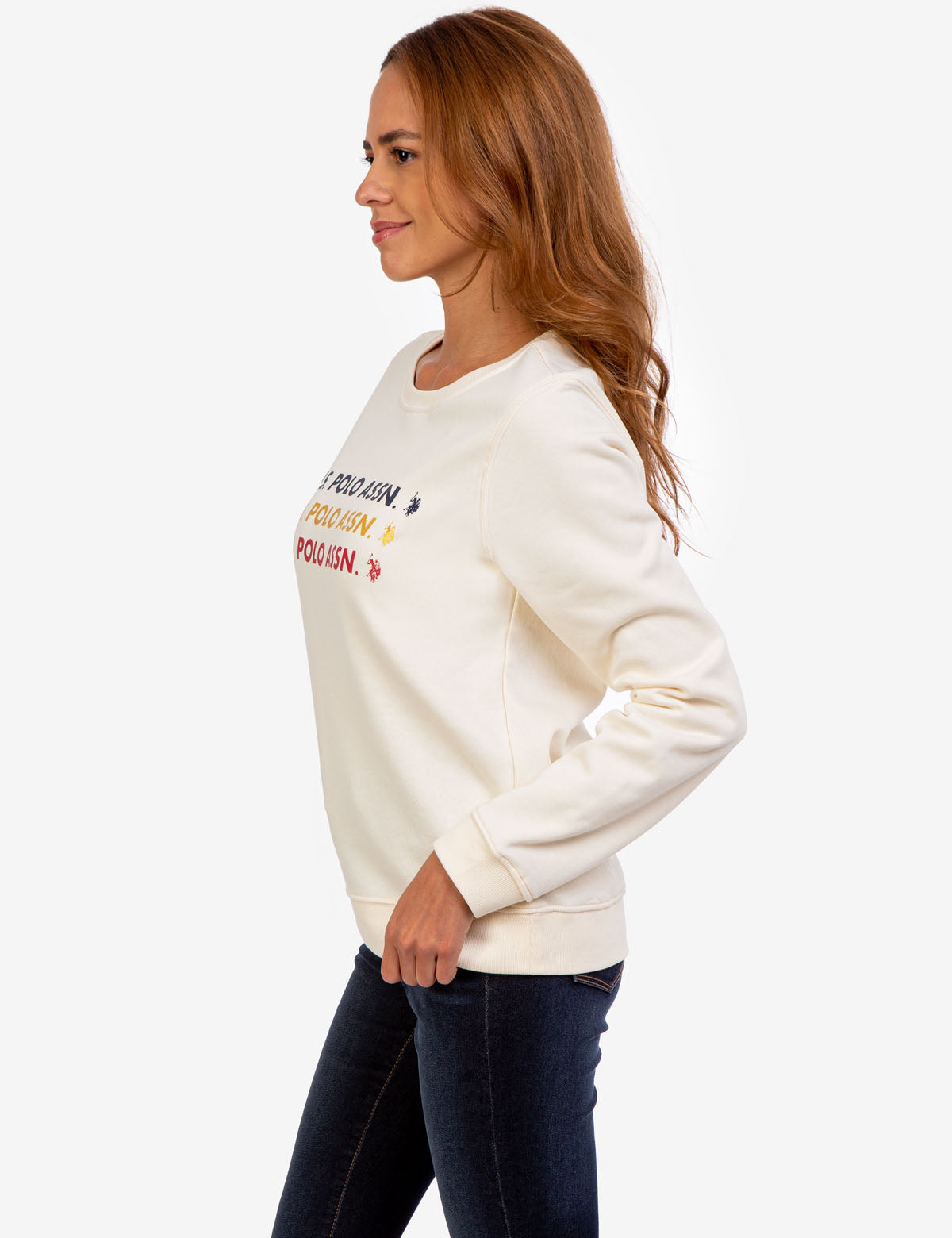 Foil Logo Crew Neck Sweatshirt | Stylish Casual Pullover