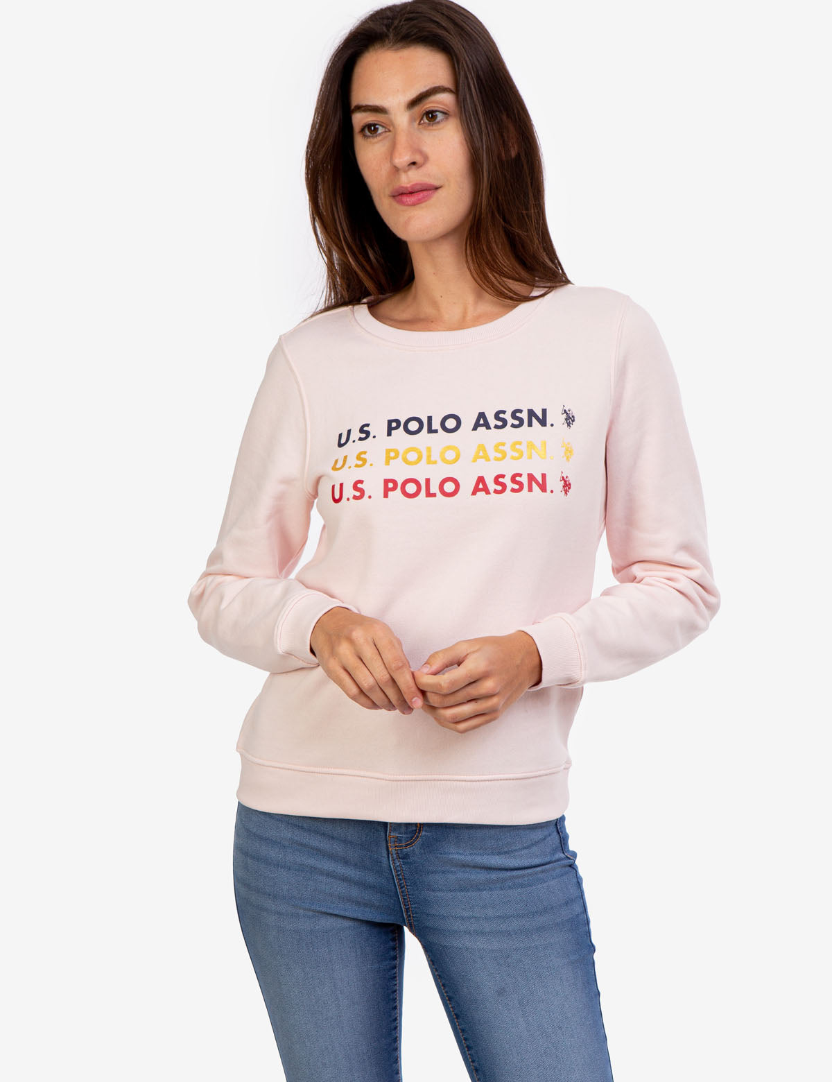 Foil Logo Crew Neck Sweatshirt | Stylish Casual Pullover