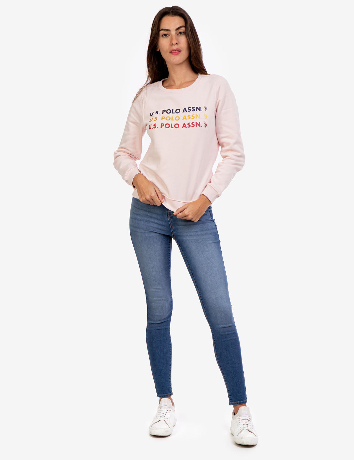Foil Logo Crew Neck Sweatshirt | Stylish Casual Pullover
