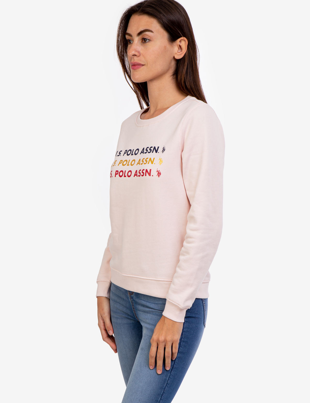 Foil Logo Crew Neck Sweatshirt | Stylish Casual Pullover