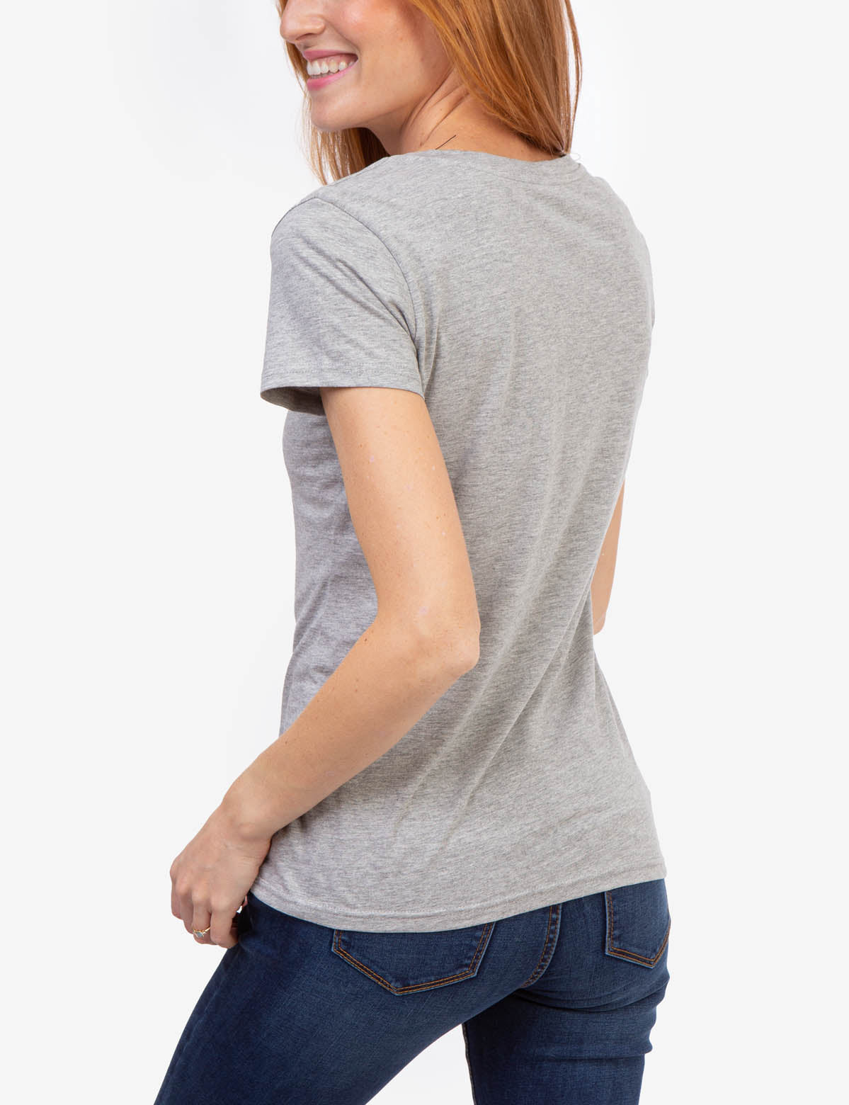 Foil Logo V-Neck T-Shirt for Casual Wear | Stylish & Comfortable