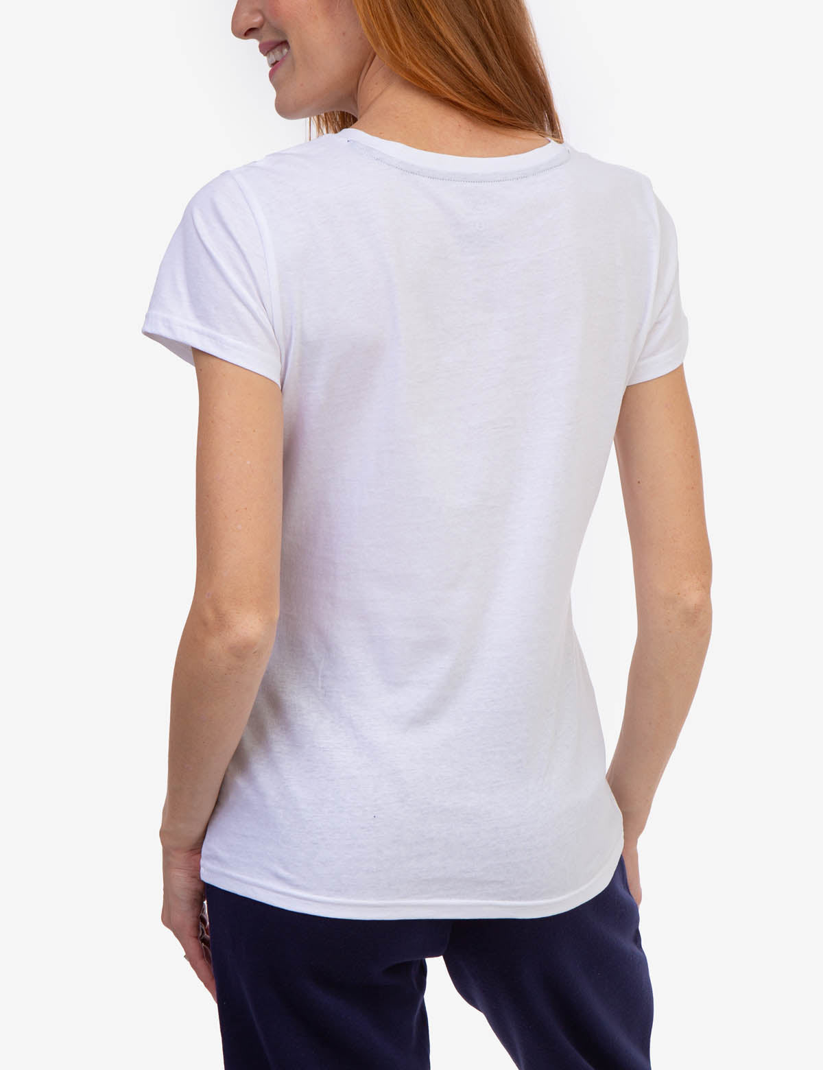 Foil Logo V-Neck T-Shirt for Casual Wear | Stylish & Comfortable