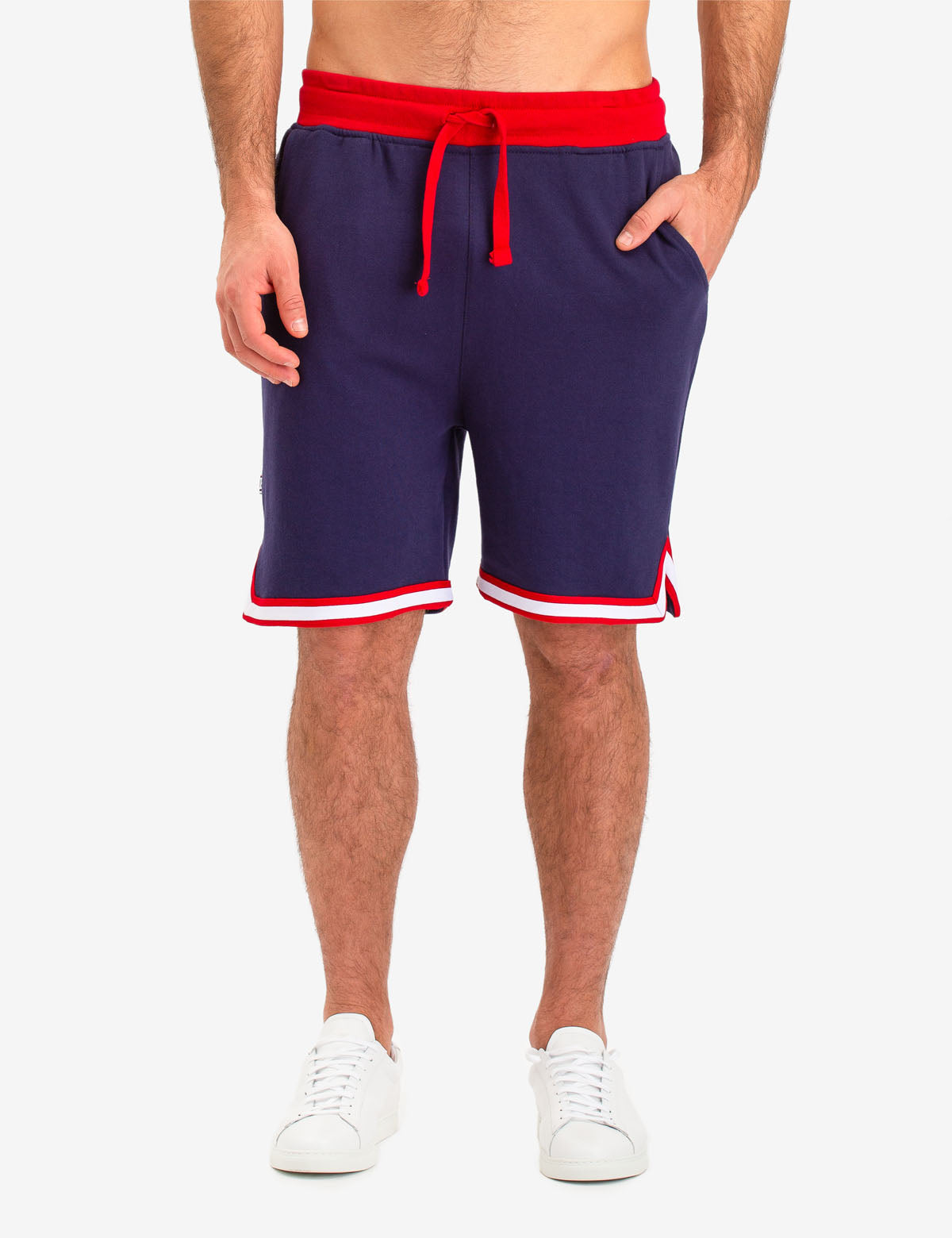 French Terry Knit Shorts with Elastic Waistband & Pockets | U.S. Polo Assn.