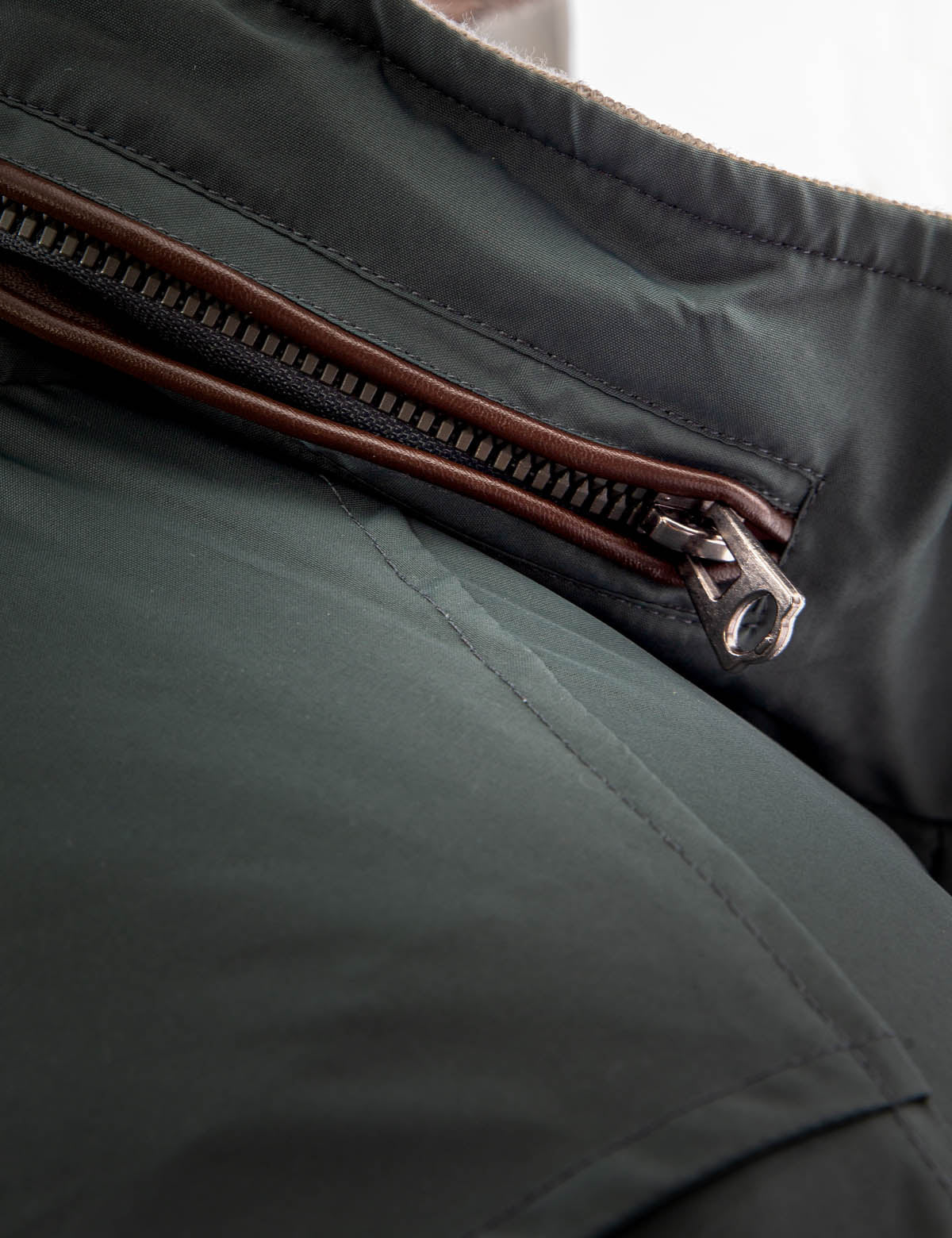Full Swing Jacket with Concealed Hood & Side Pockets
