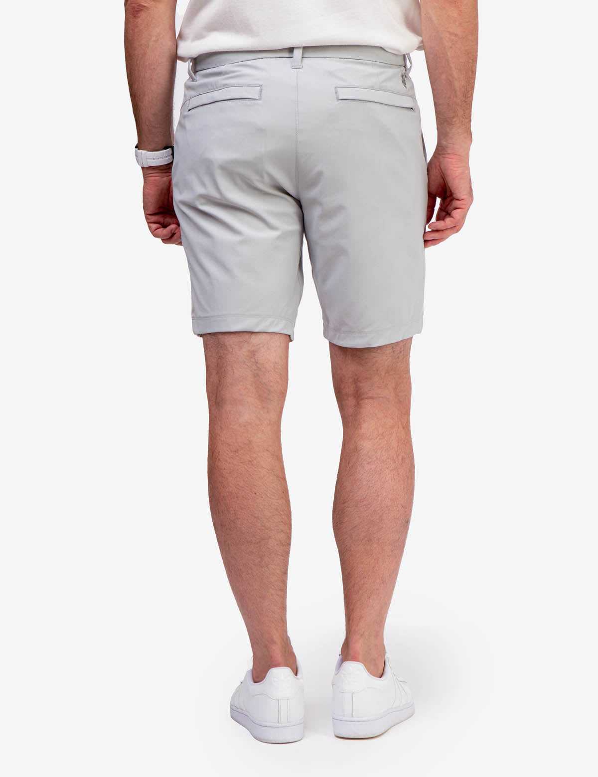 Men's Golf Shorts with 9" Inseam & Stretch Poly Fabric
