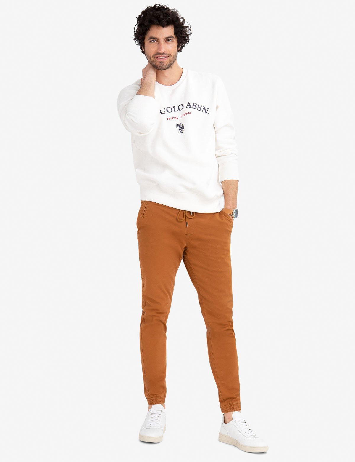 Graphic Crew Neck Sweatshirt | USPA