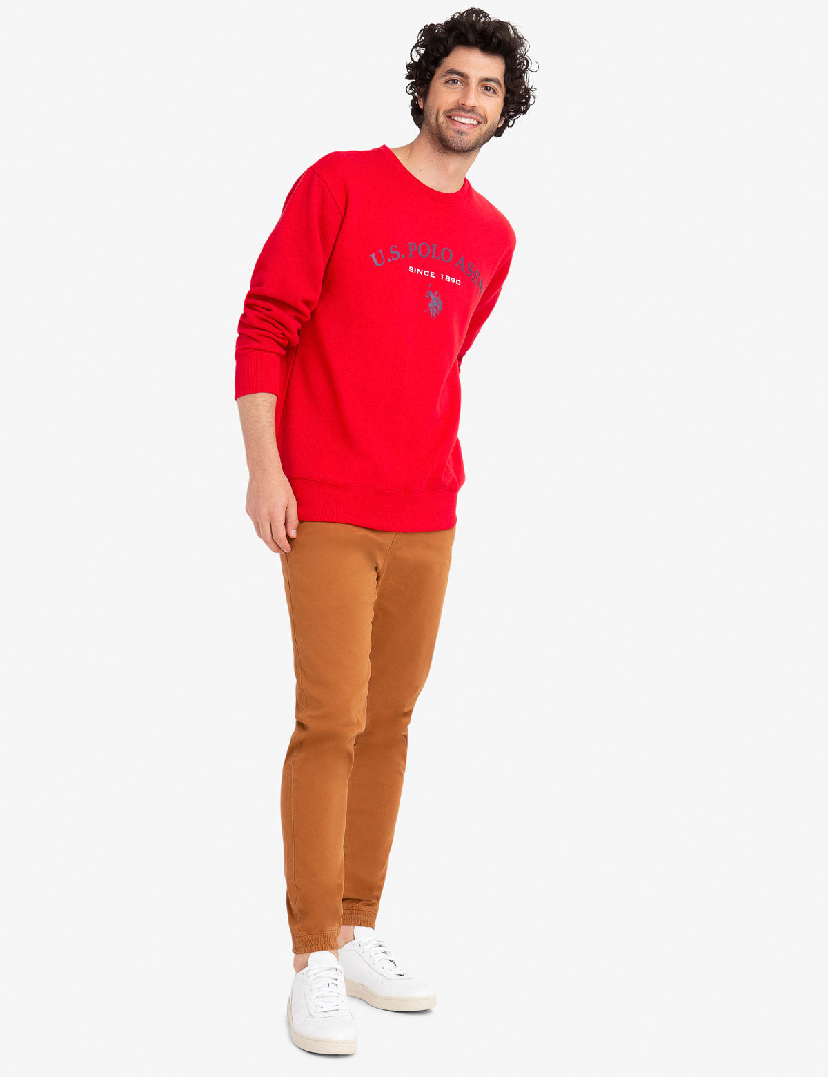 Graphic Crew Neck Sweatshirt | USPA