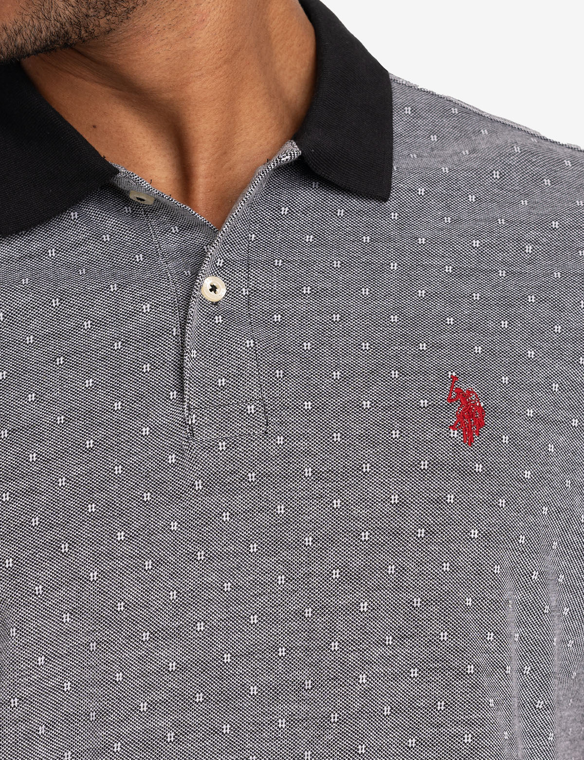 Jacquard Birdseye Pique Polo Shirt for Men | Premium Cotton