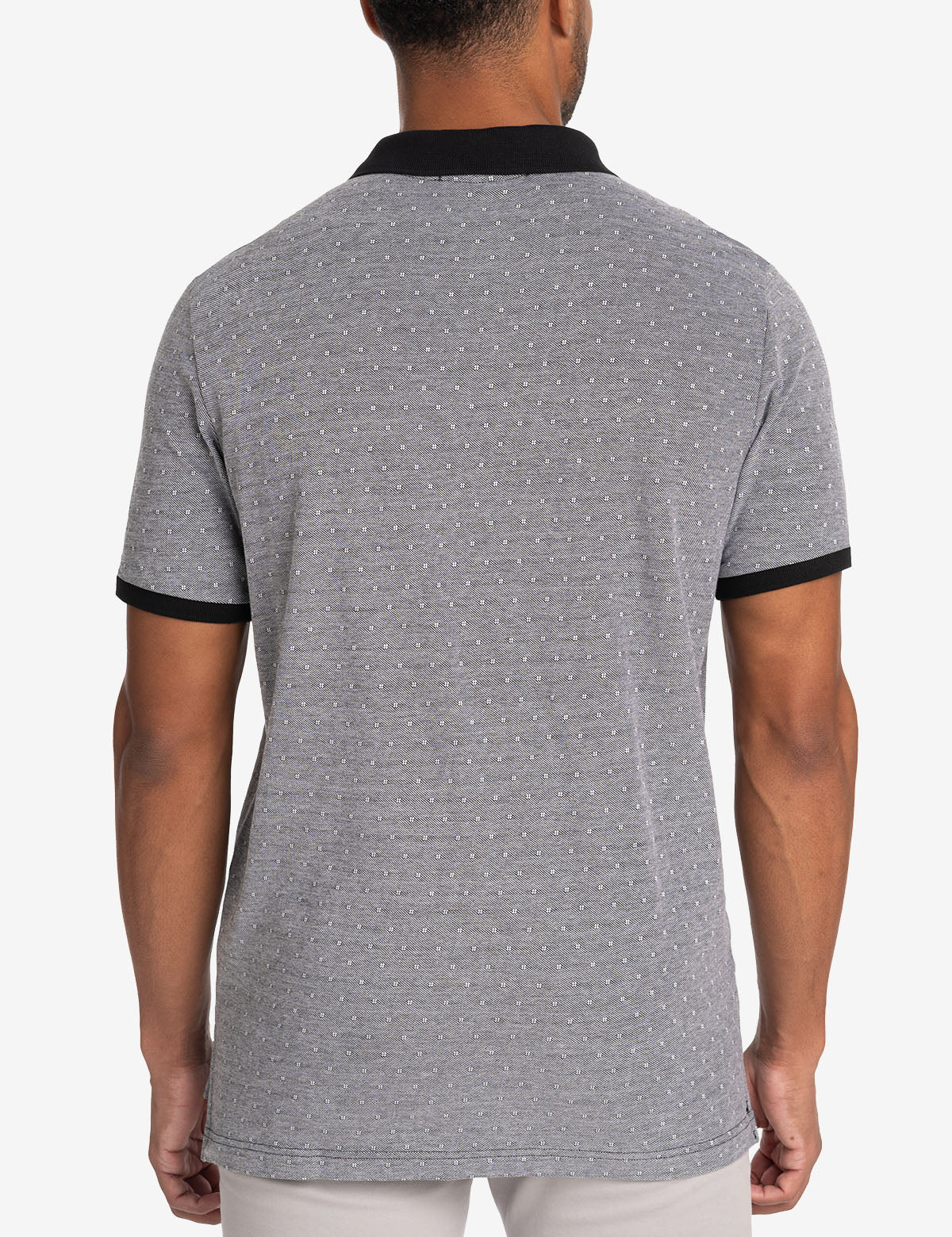 Jacquard Birdseye Pique Polo Shirt for Men | Premium Cotton