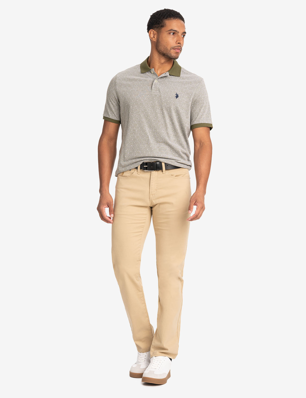 Jacquard Birdseye Pique Polo Shirt for Men | Premium Cotton