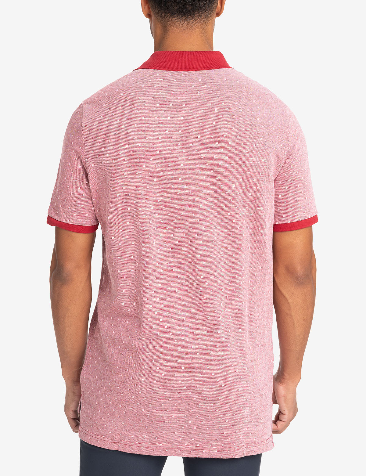 Jacquard Birdseye Pique Polo Shirt for Men | Premium Cotton