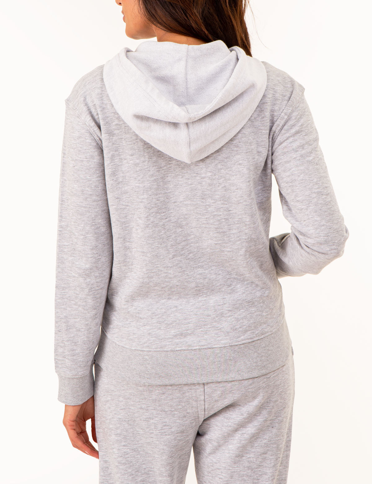 High Low Hoodie with Multi Tonal Logo | Casual Streetwear