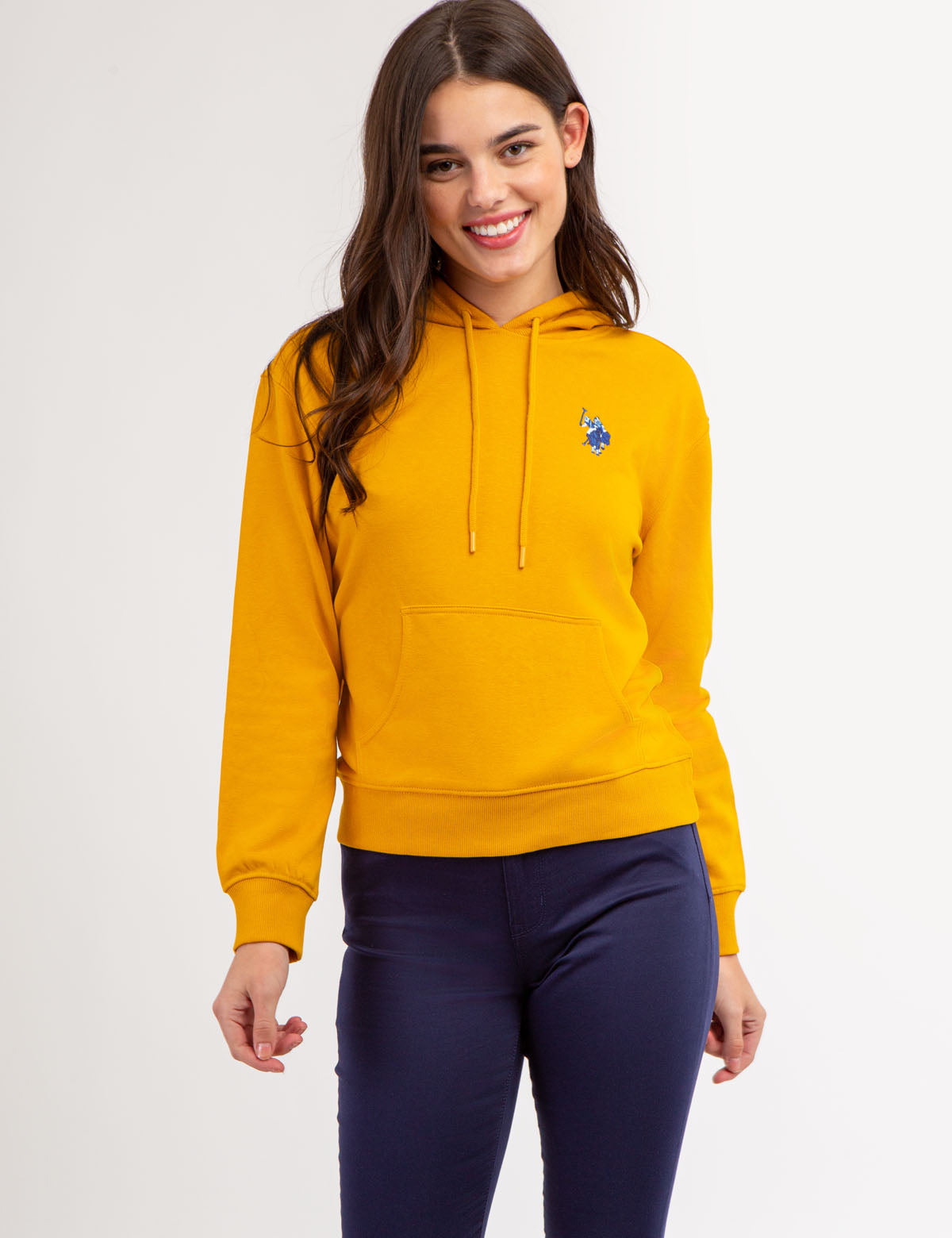 High Low Hoodie with Multi Tonal Logo | Casual Streetwear