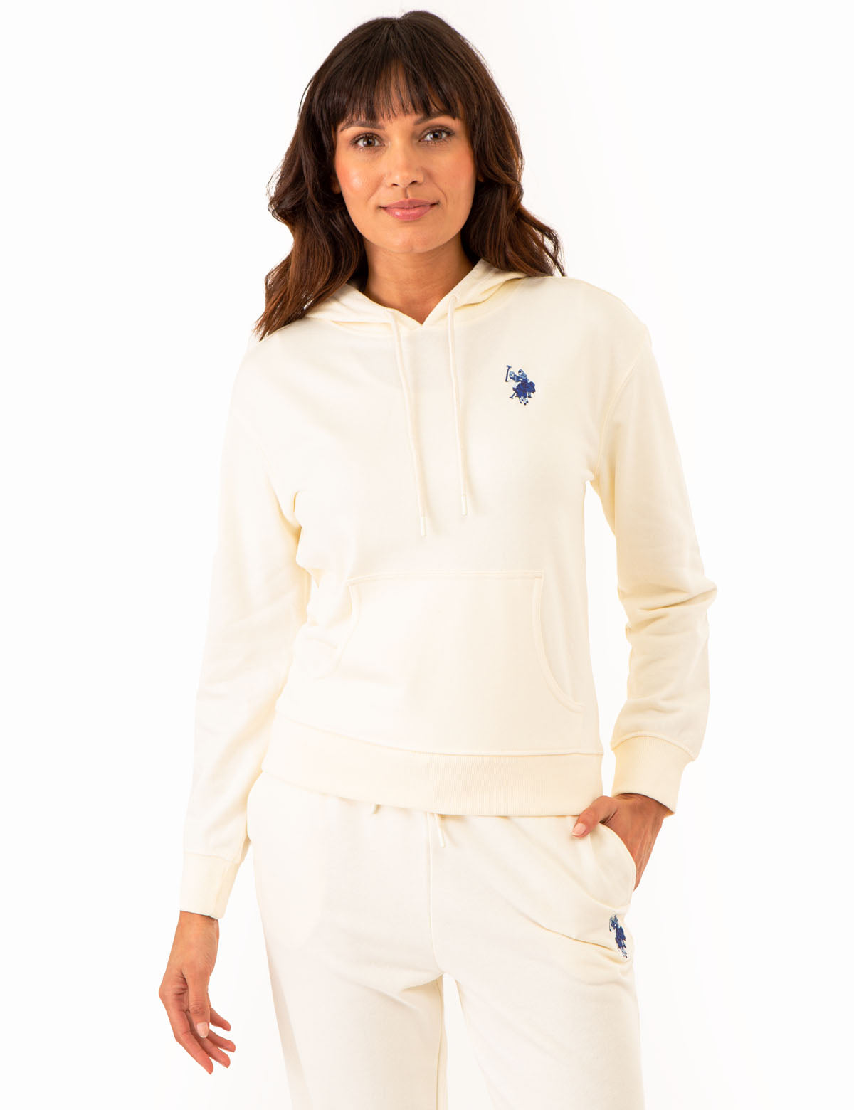 High Low Hoodie with Multi Tonal Logo | Casual Streetwear